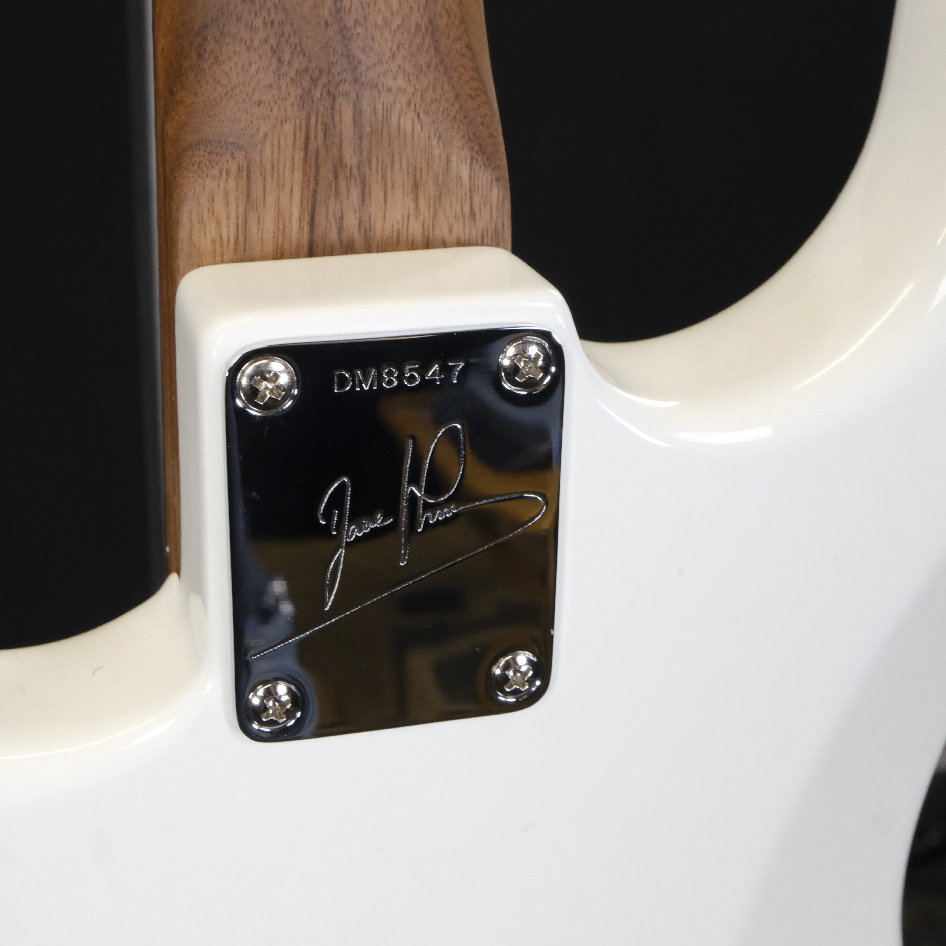 Fender Custom Shop Limited Edition Masterbuilt Dave Murray Stratocaster - NOS Olympic White