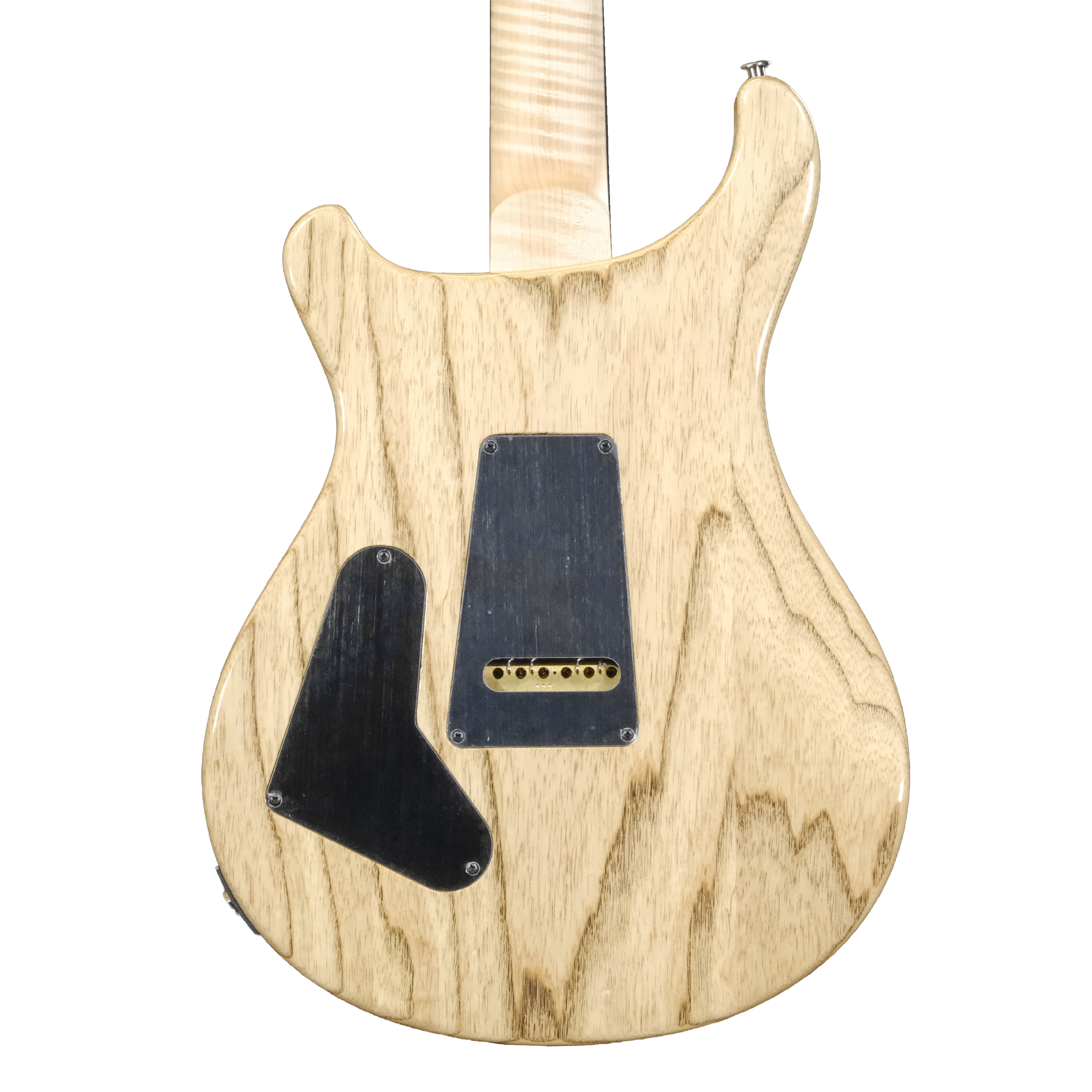 2025 PRS Wood Library Custom 24 10-Top Quilted Maple - Fire Red Gray Black Fade with Natural Back
