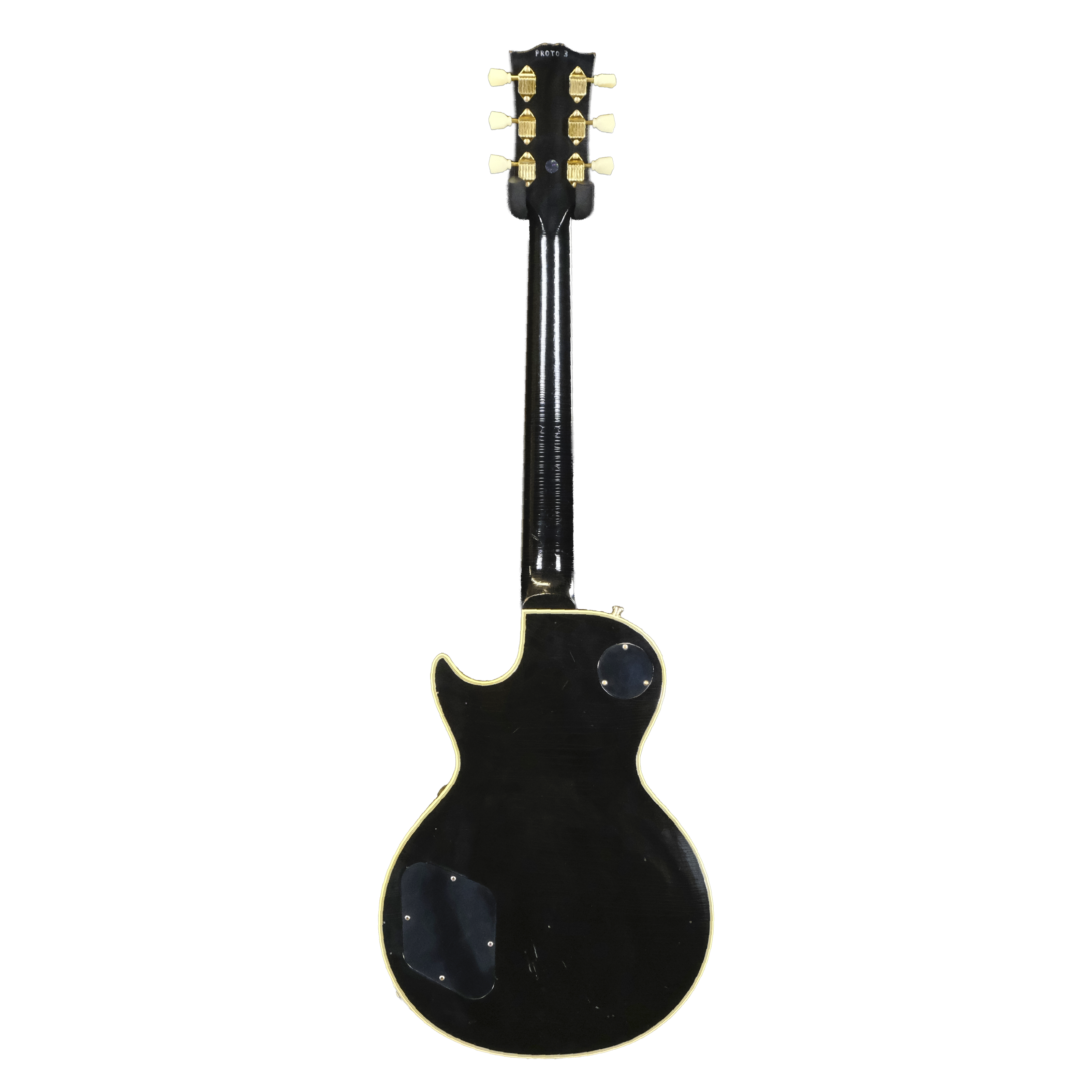 Gibson Custom 2-Pickup 1959 Les Paul Custom Murphy Lab Aged Prototype - Ebony
