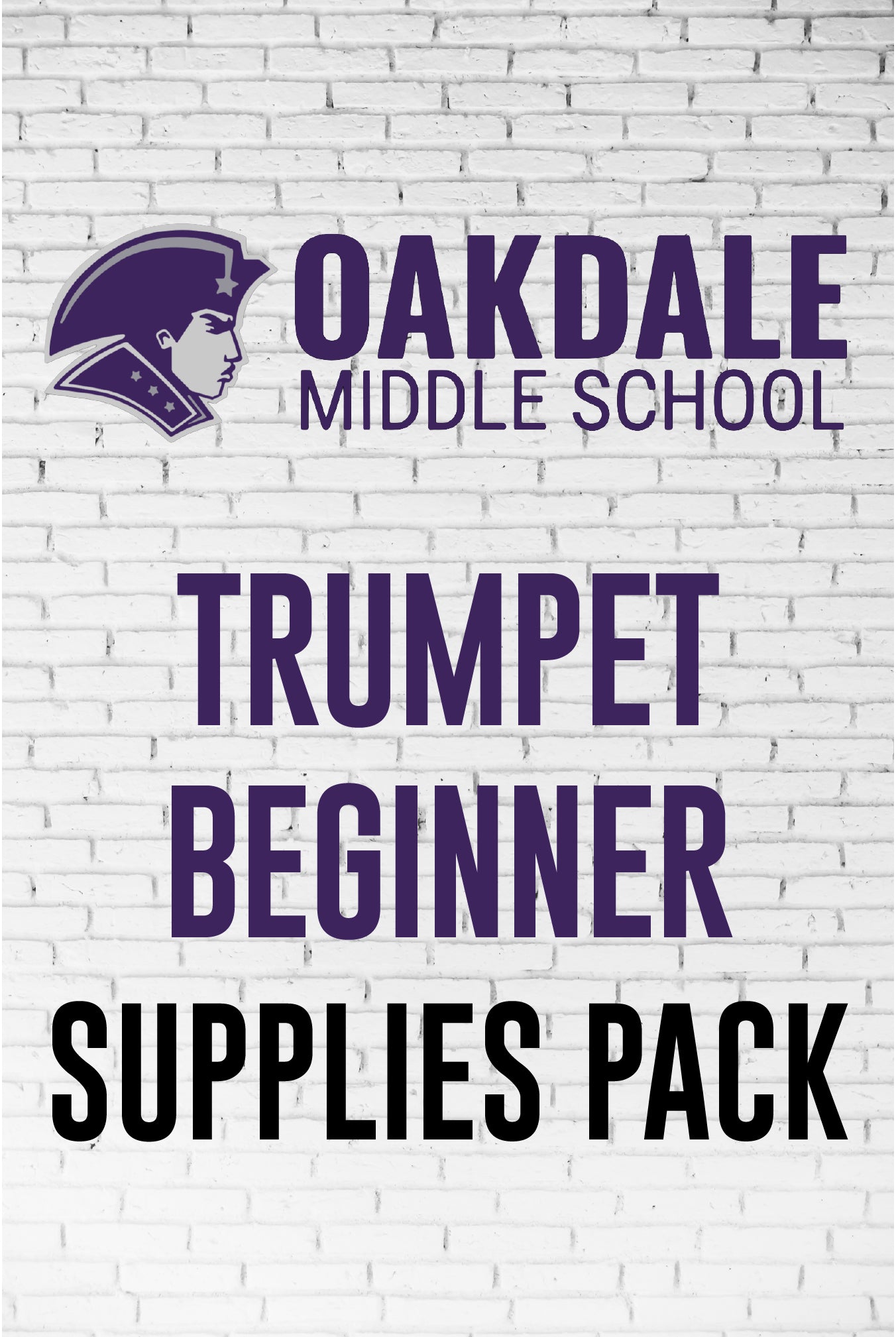 Oakdale Trumpet Beginner Supply Pack