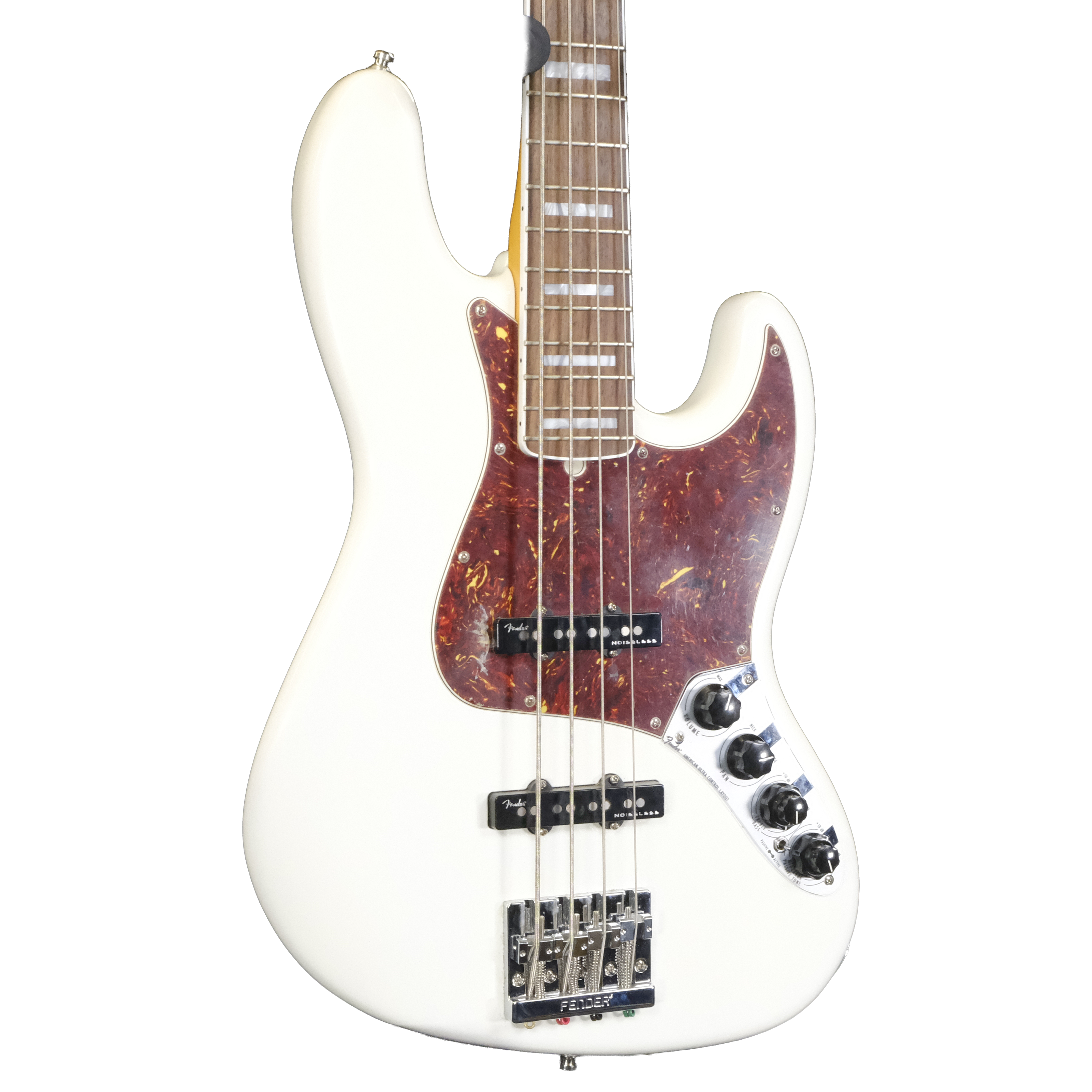 2022 Fender American Ultra Jazz Bass - Arctic Pearl