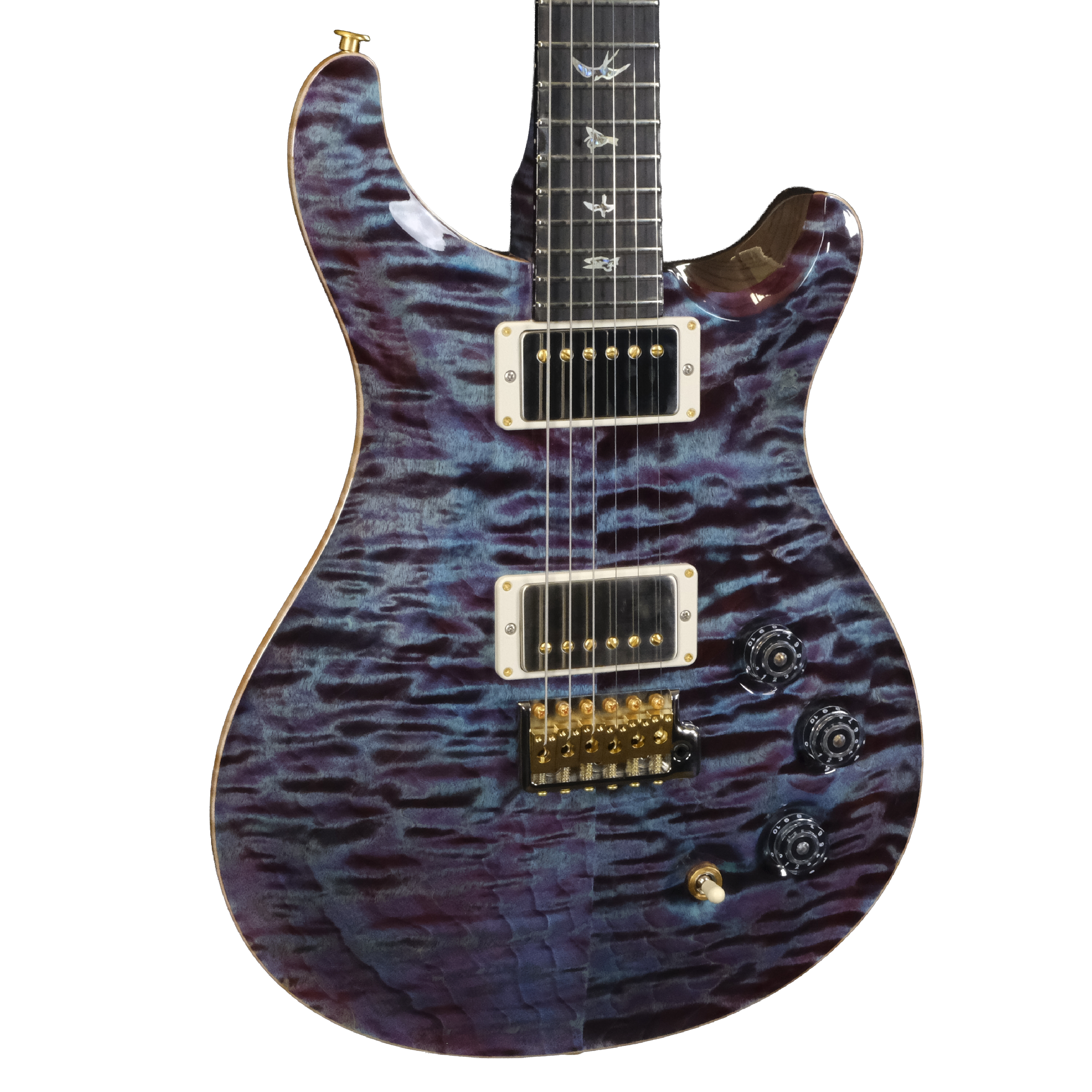 PRS Wood Library DGT Quilt - Violet with Natural Back