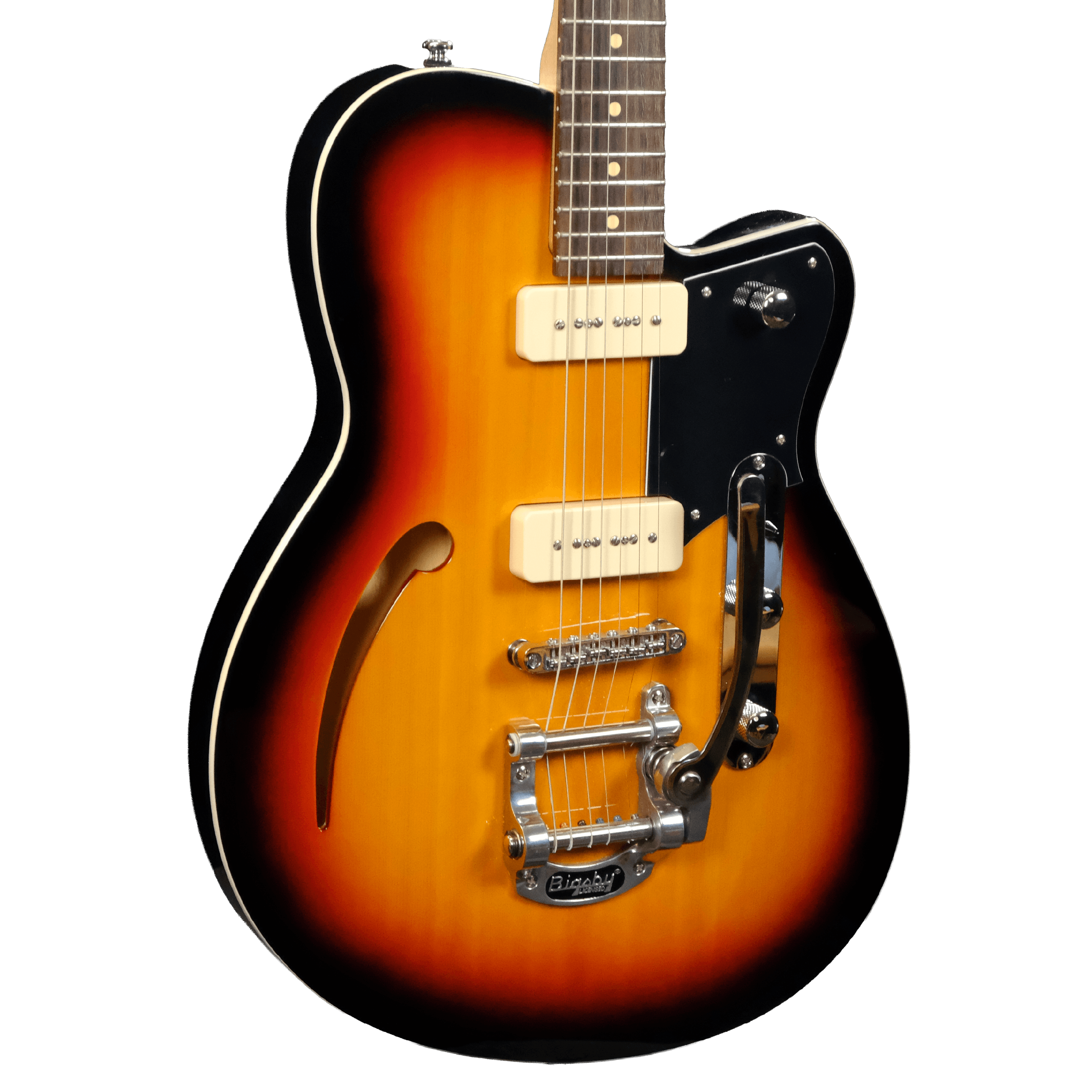 Used Reverend Club King 290 Electric Guitar - 3-Tone Burst