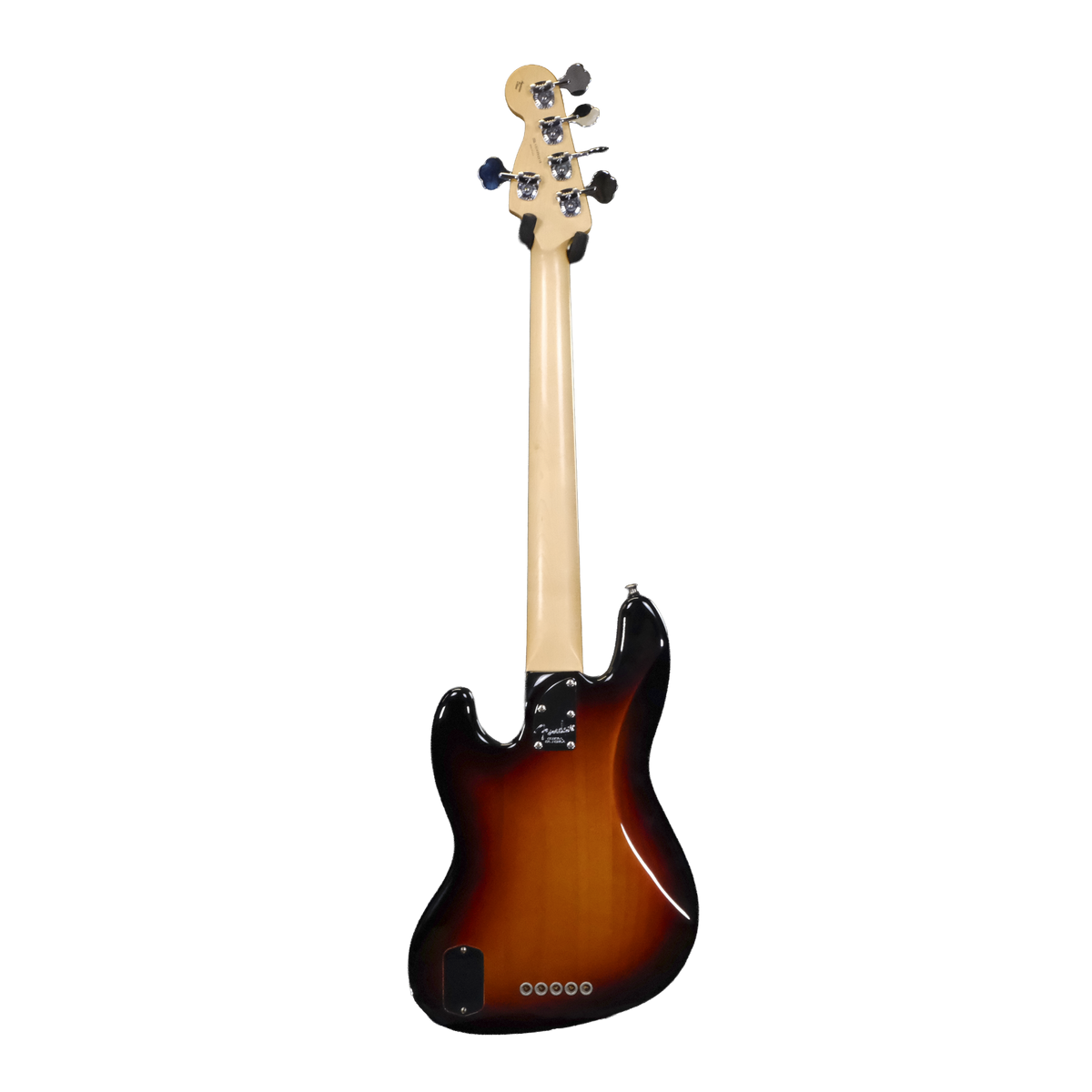 Used 2014 Fender American Deluxe Jazz Bass V - 3-Color Sunburst