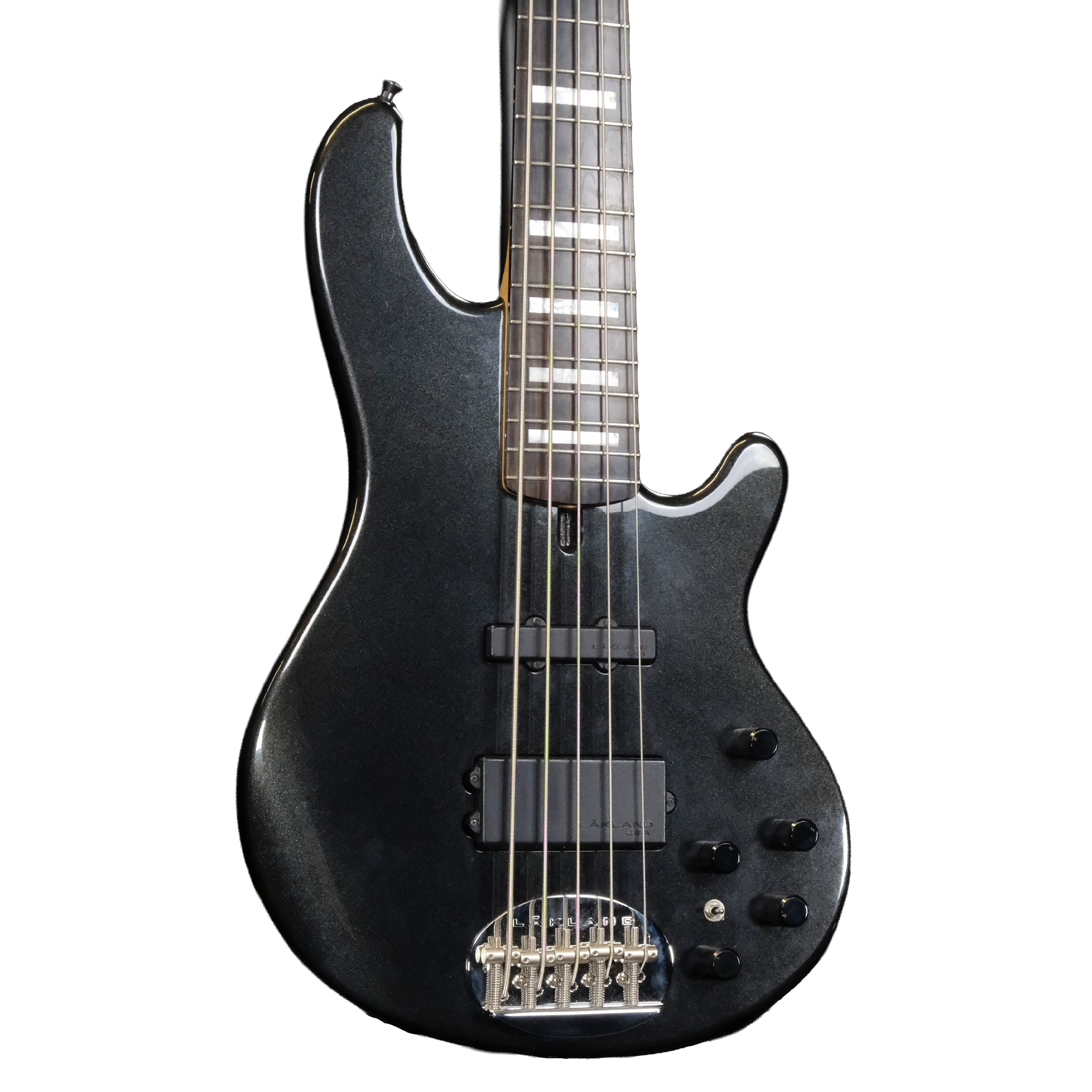 Used Lakland Skyline 55-02 Custom - Black Sparkle