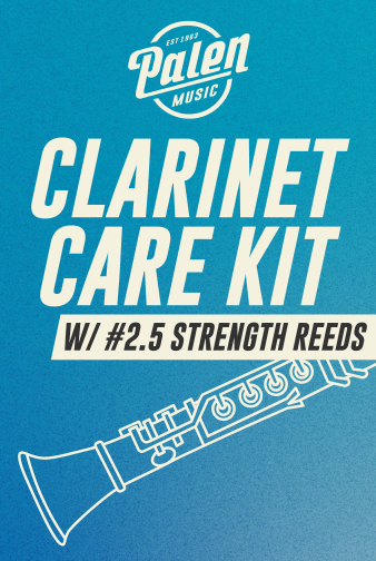 Palen Music Clarinet Care Kit with #2.5 Reeds