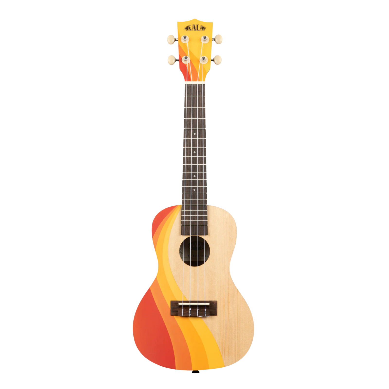 Kala KA-SURF-SWELL Surf Concert Ukulele - Swell Graphic
