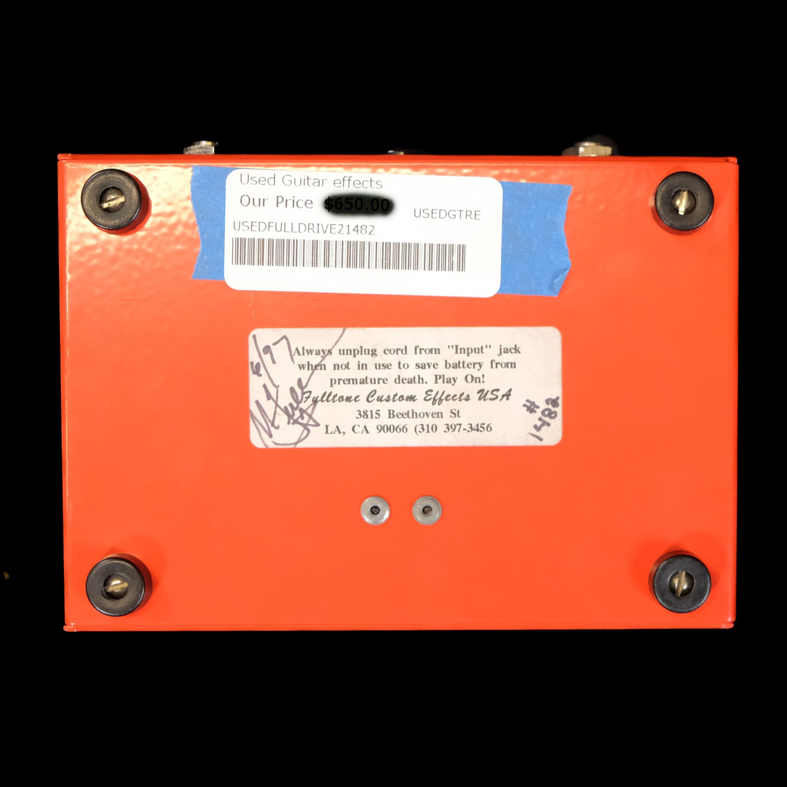 Used Fulltone 1997 Full Drive 2, With Box