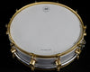 A&F Drum Company A&F'ers Bell Series Raw Aluminum Snare Drum - 4 x 14 inch - Palen Music
