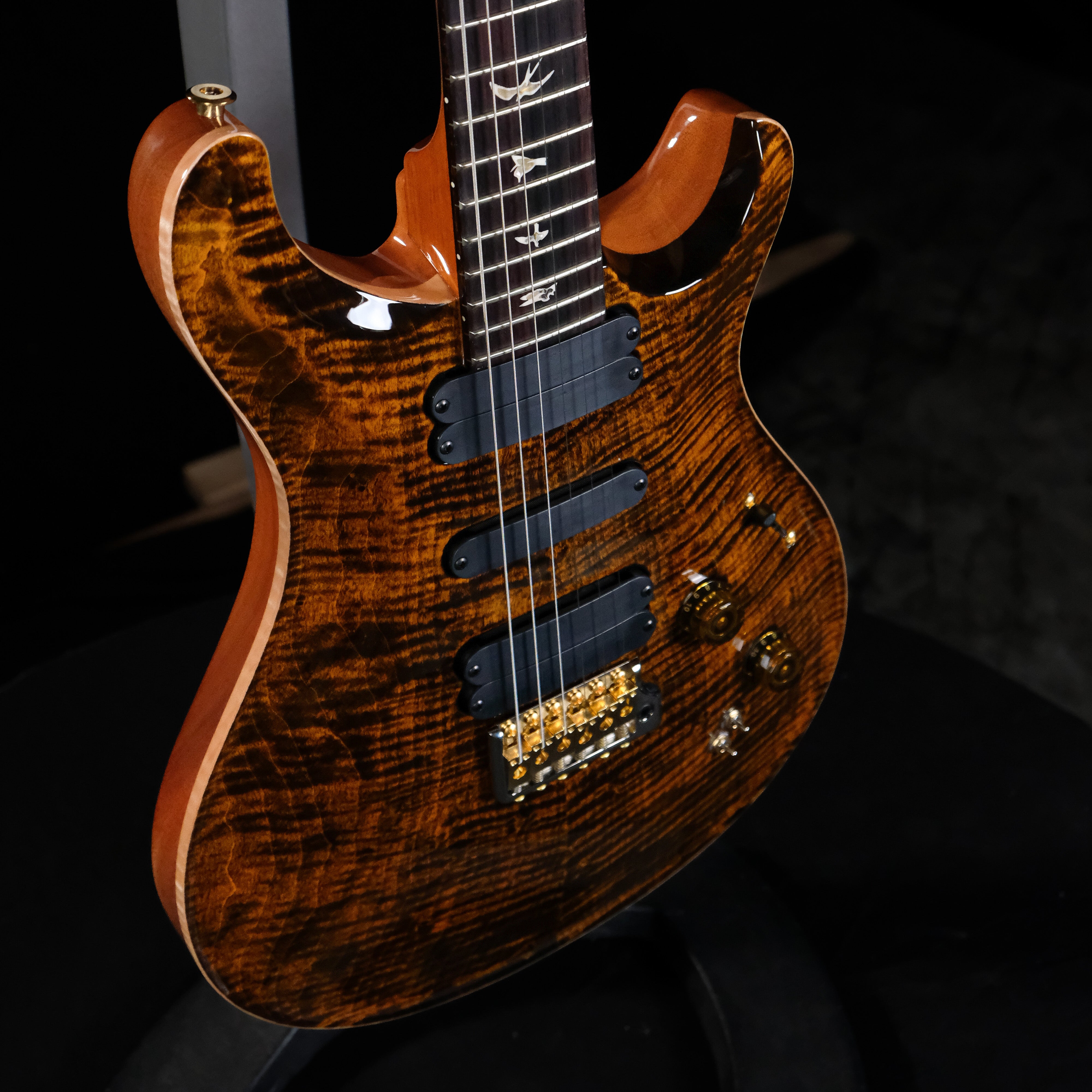 PRS 509 Electric Guitar - Yellow Tiger 10 Top - Palen Music