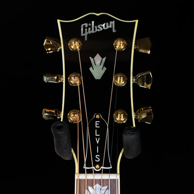Gibson Elvis SJ-200 Acoustic-Electric Guitar - Ebony - Palen Music