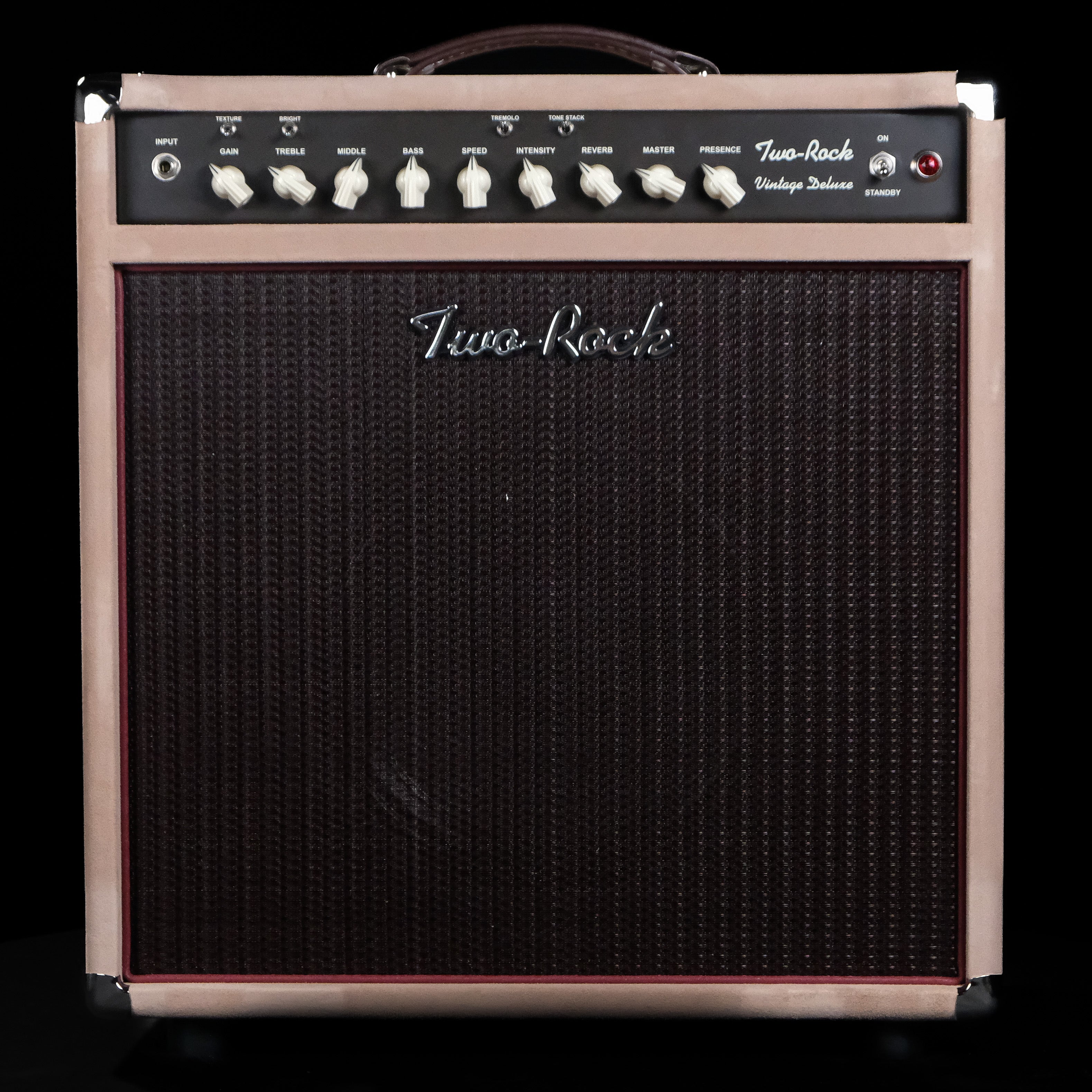 Two-Rock Vintage Deluxe 40 Watt Combo Amp - Brown Chassis With Cream Chicken Head Knobs - Palen Music