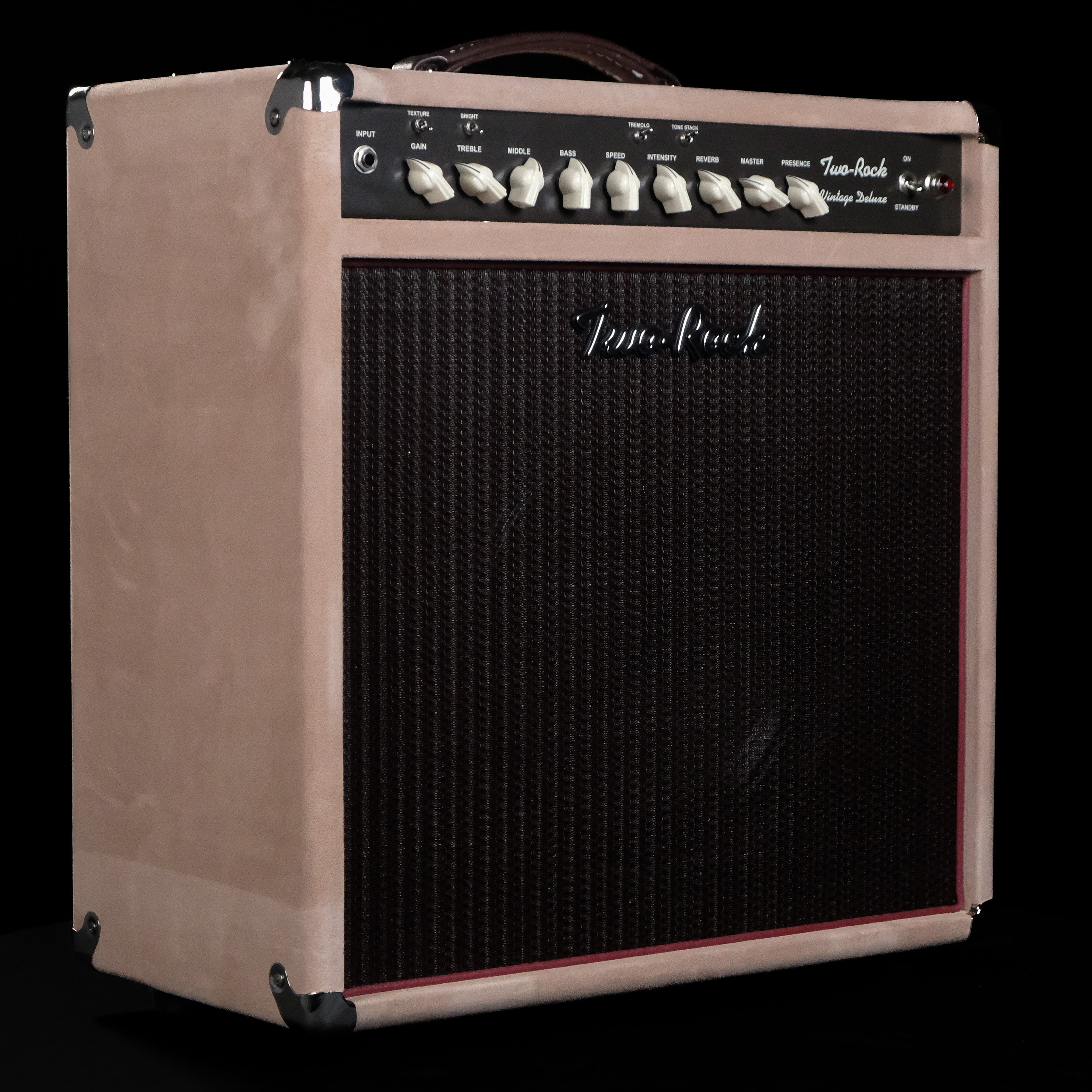 Two-Rock Vintage Deluxe 40 Watt Combo Amp - Brown Chassis With Cream Chicken Head Knobs - Palen Music