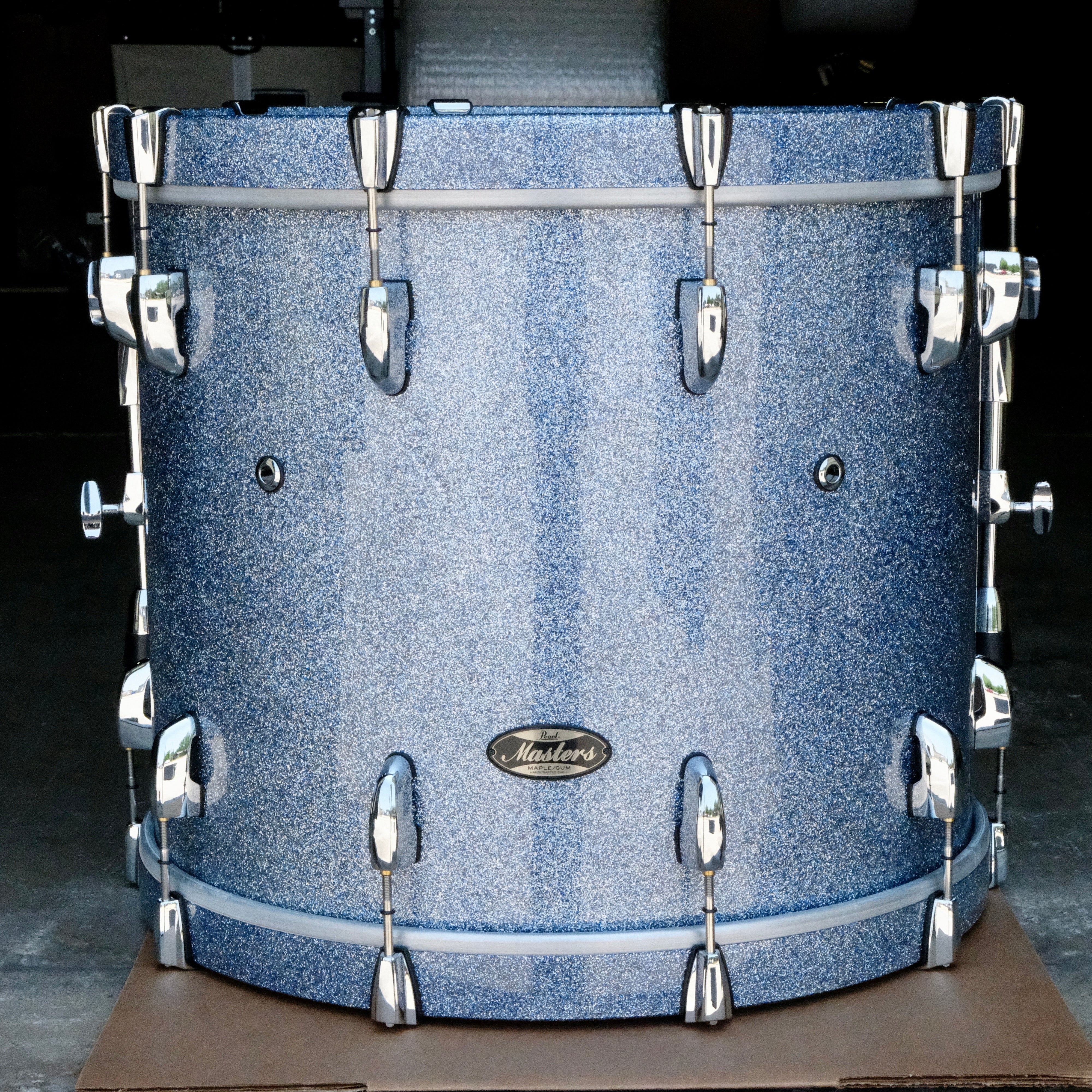 Pearl Masters Maple/Gum 4-piece Shell Pack - Crystal Rain - Palen Music