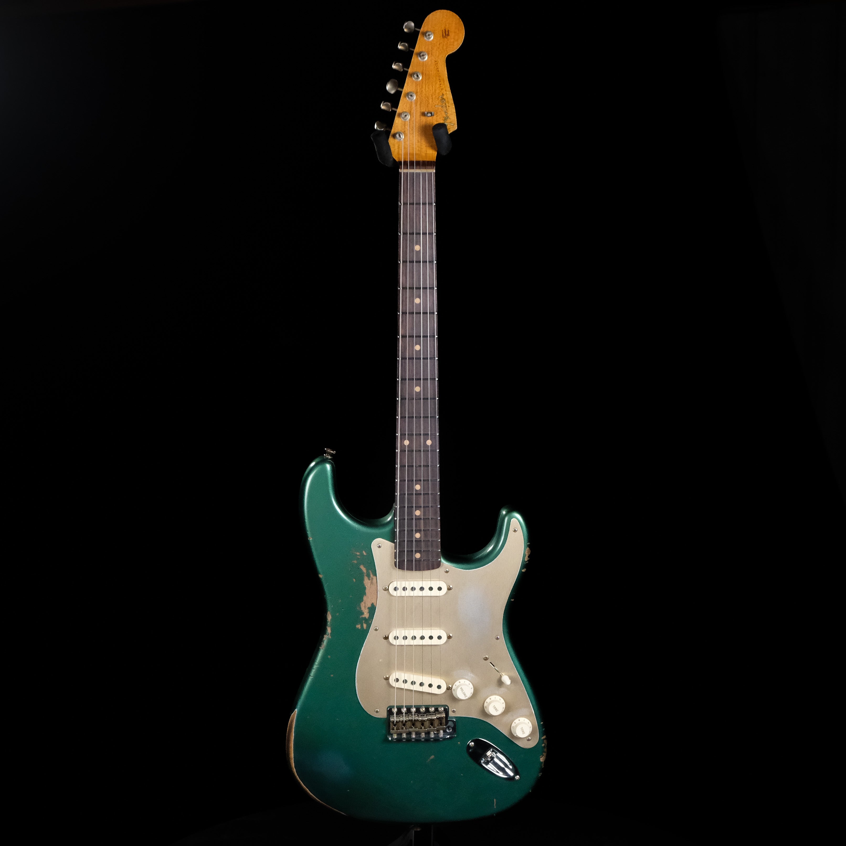 Fender LTD 1959 Heavy Relic Stratocaster - Aged Sherwood Green Metallic - Palen Music
