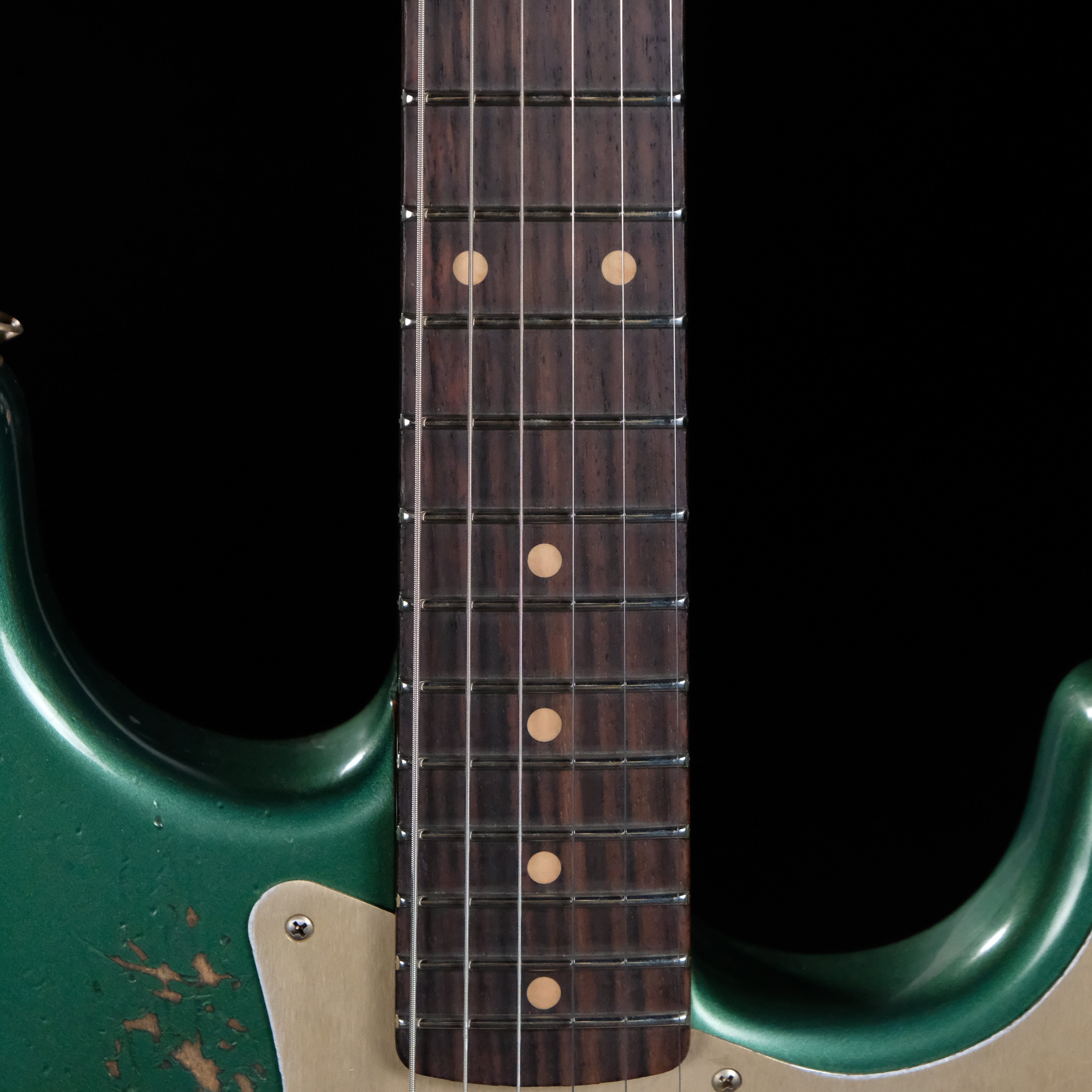 Fender LTD 1959 Heavy Relic Stratocaster - Aged Sherwood Green Metallic - Palen Music