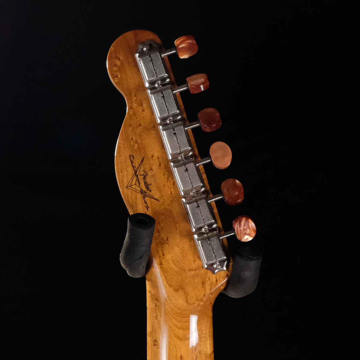 Fender Artisan Buckeye Burl Double Esquire Electric Guitar - Palen Music