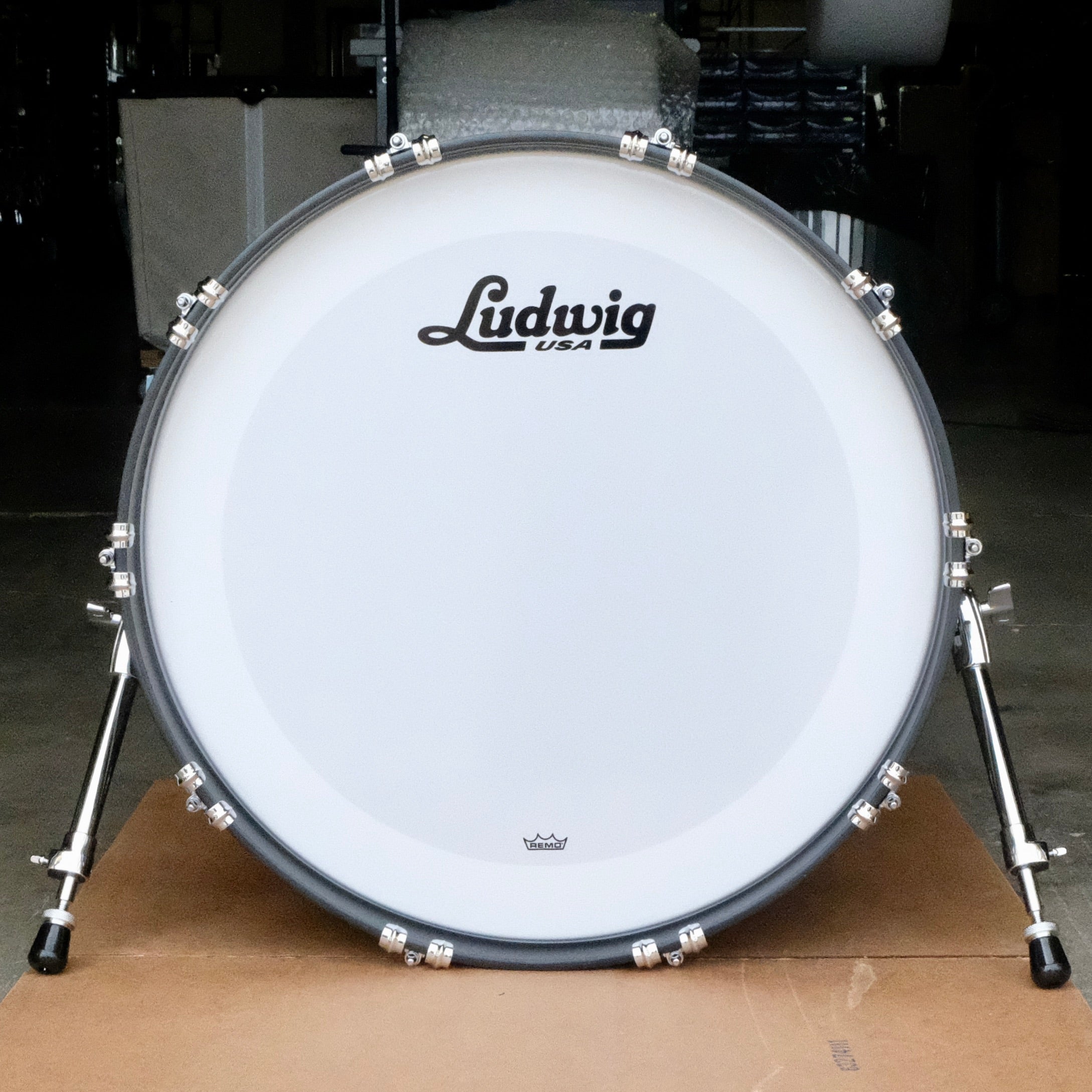 Ludwig Classic Maple Fab 22 3-piece Shell Pack 22", 13", 16" - Black Pearl - Palen Music