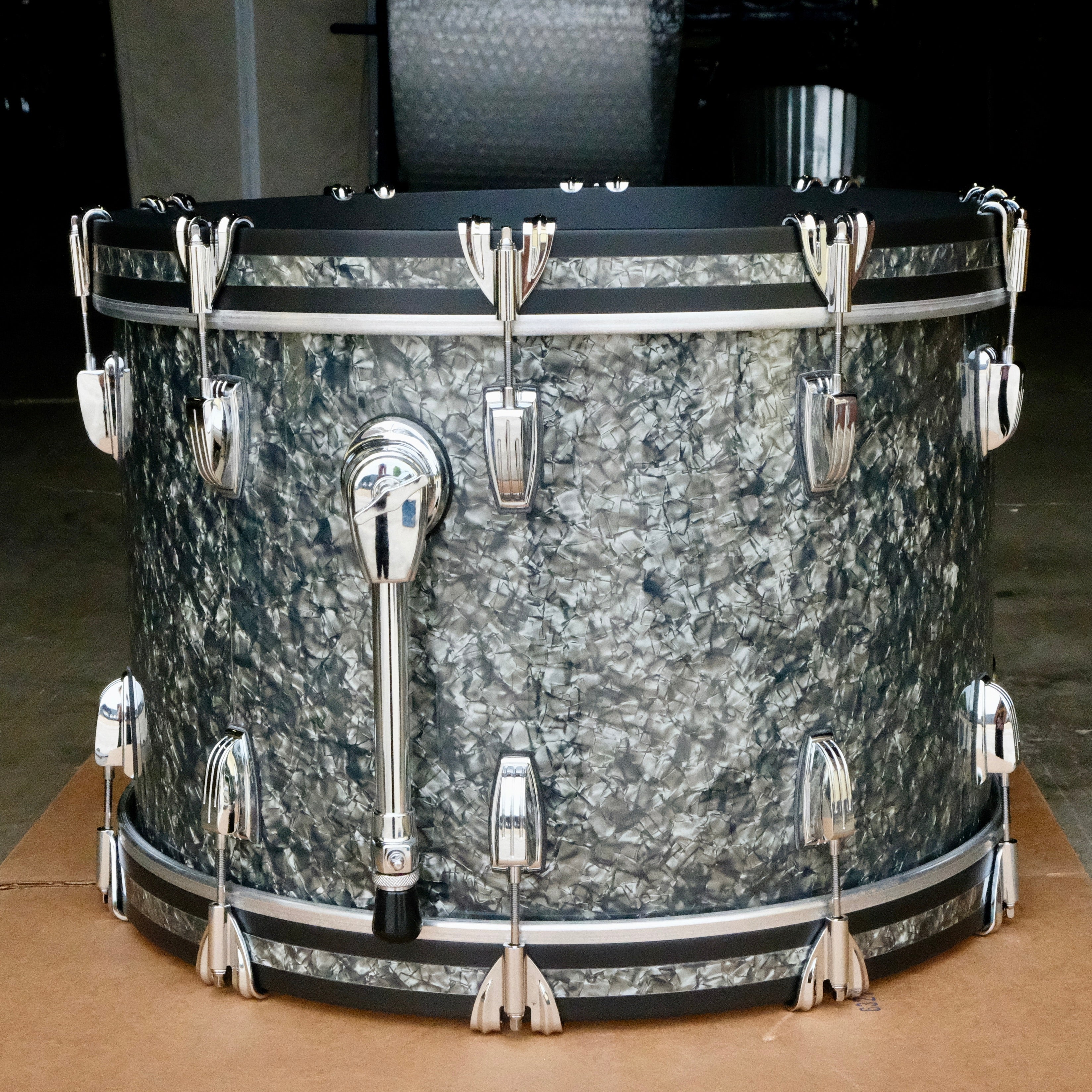 Ludwig Classic Maple Fab 22 3-piece Shell Pack 22", 13", 16" - Black Pearl - Palen Music