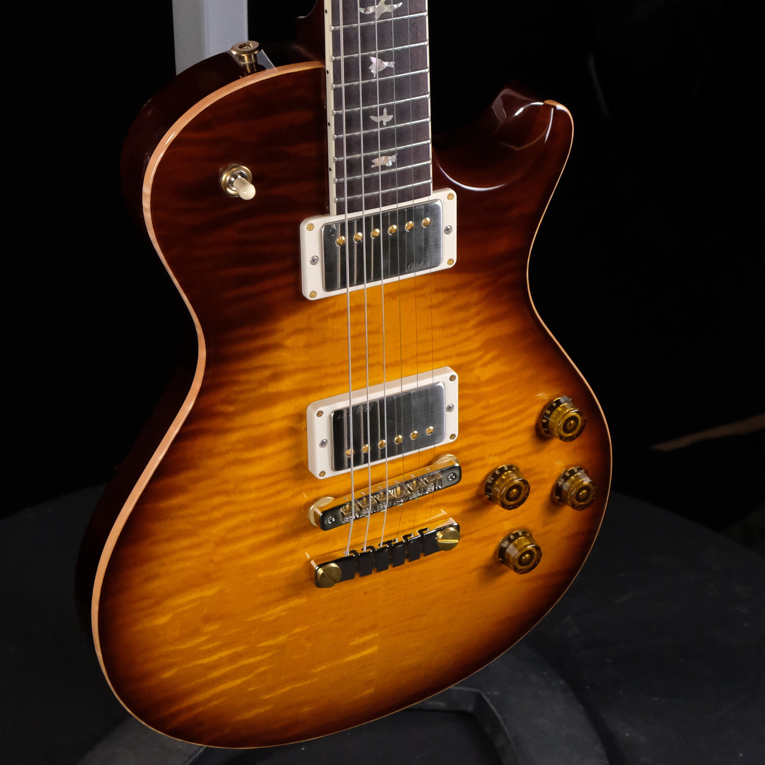 PRS McCarty Singlecut 594 Ten Top Electric Guitar - McCarty Tobacco Sunburst - Palen Music