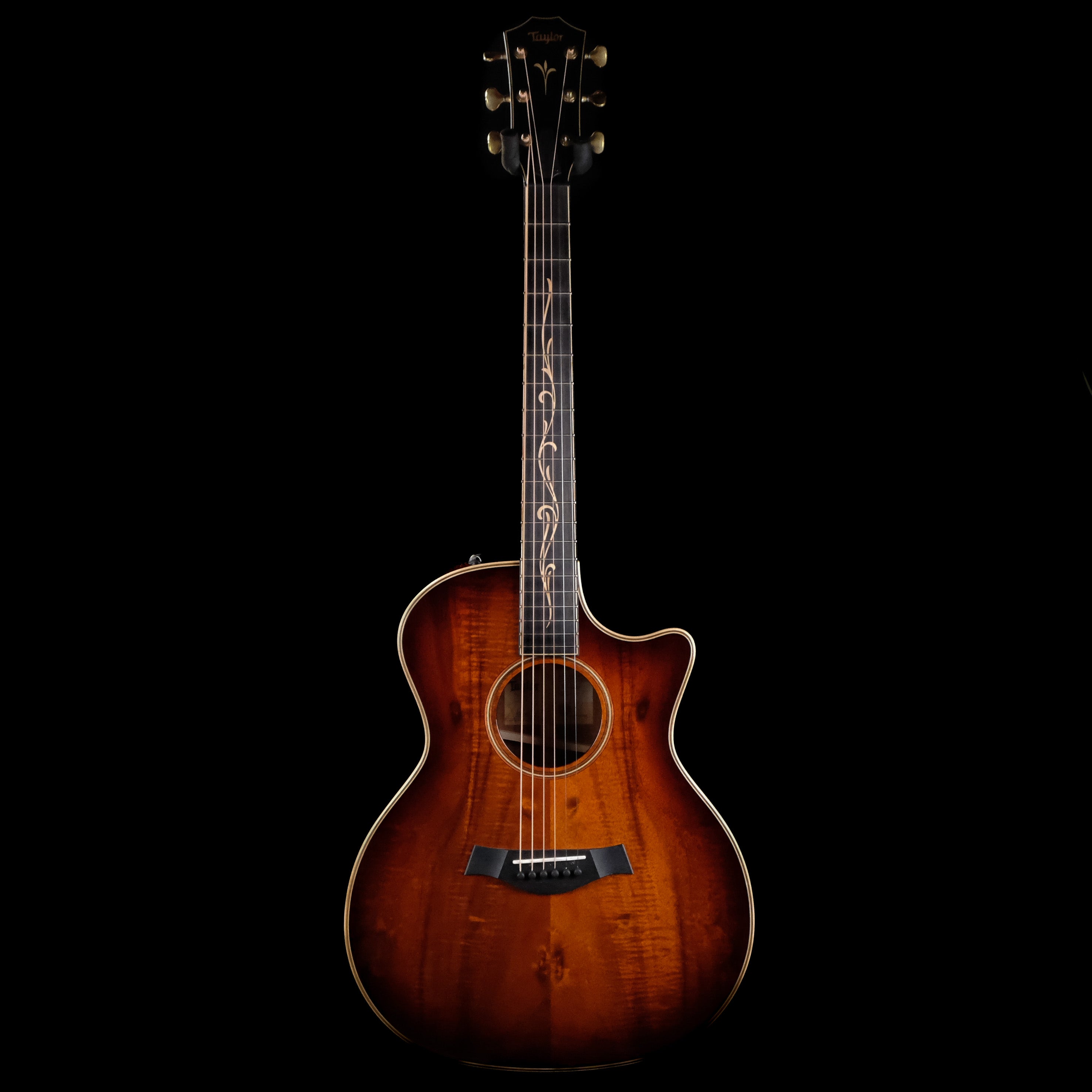 Taylor K24ce - Shaded Edgeburst, Gold Gotoh Tuners - Palen Music