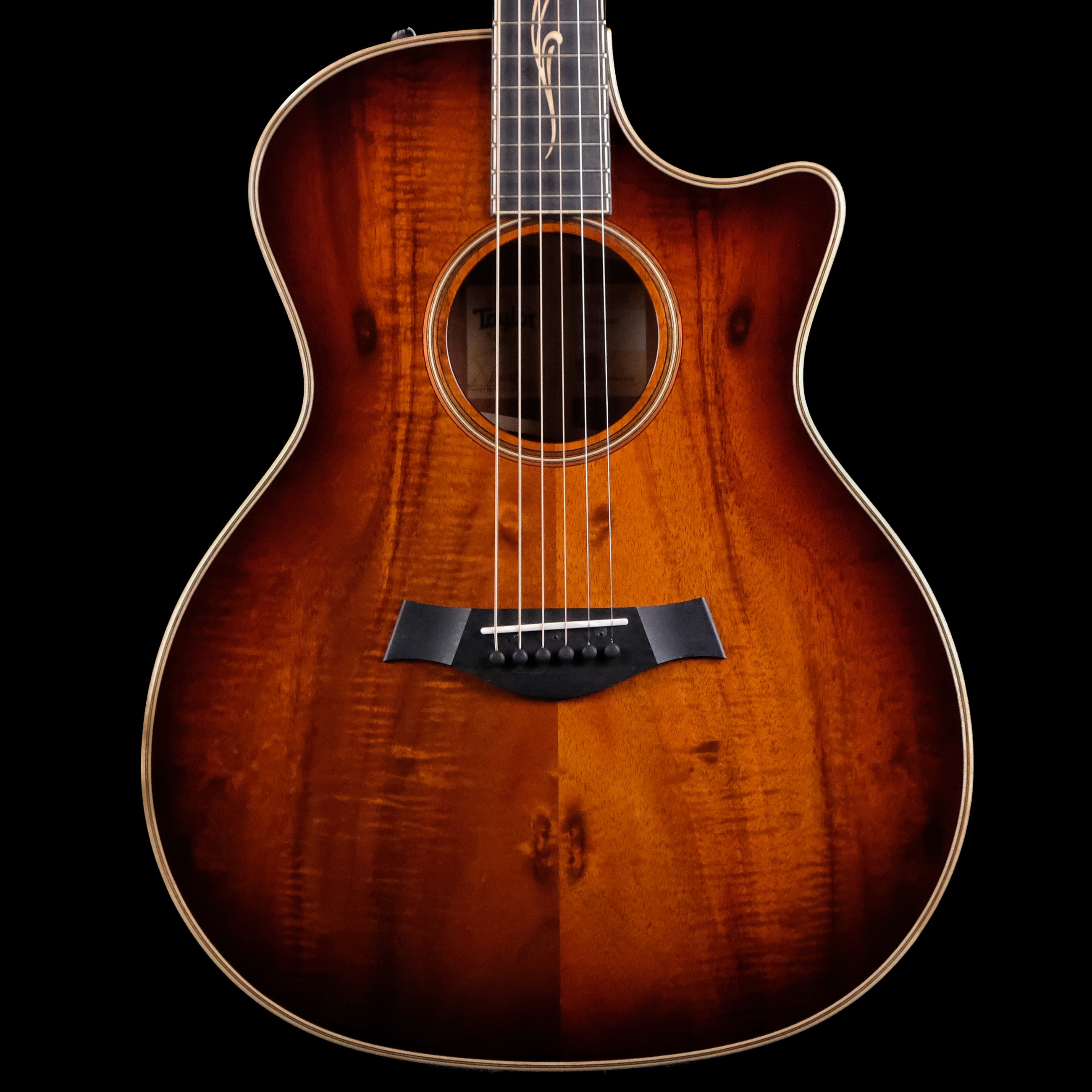 Taylor K24ce - Shaded Edgeburst, Gold Gotoh Tuners - Palen Music