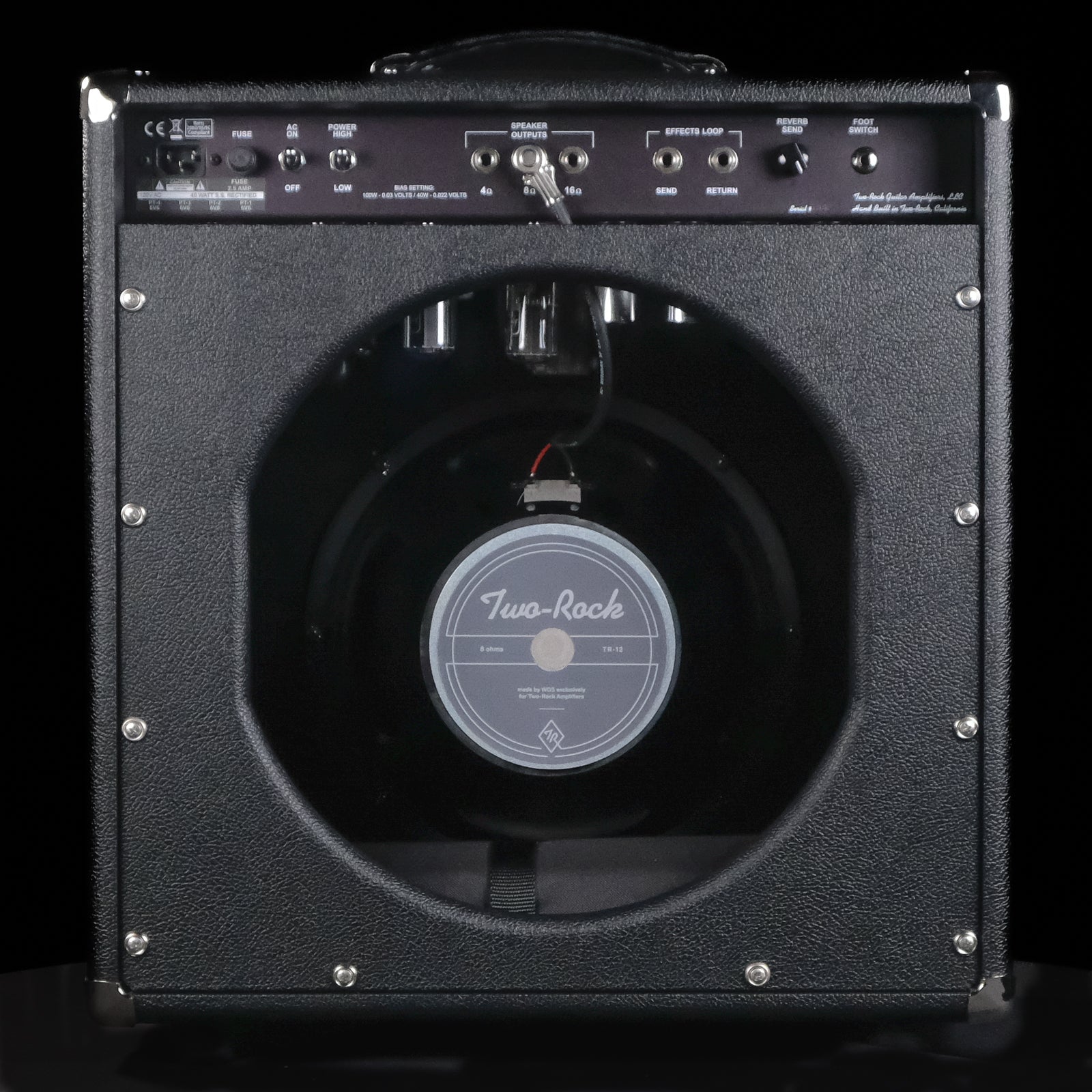 Two-Rock Bloomfield Drive Combo Amp 40w/20w - Black with Blackface - Palen Music