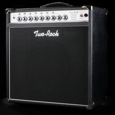 Two-Rock Classic Reverb Signature 40w/20w Combo Amp - Black, Silverface - Palen Music