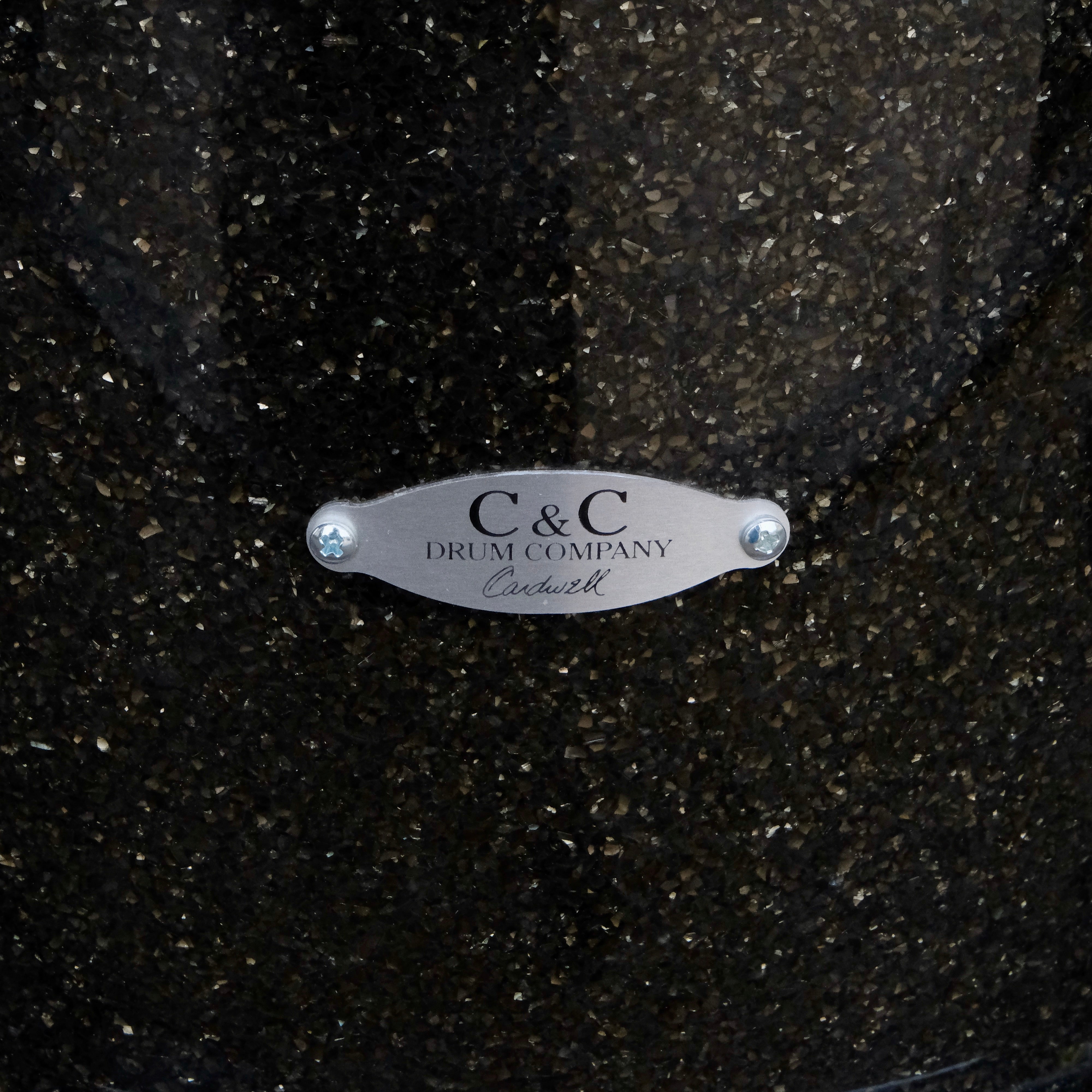 C&C Drum Co Player Date I Big Beat Shell Pack 22, 16, 13 - Grey Glass Glitter - Palen Music