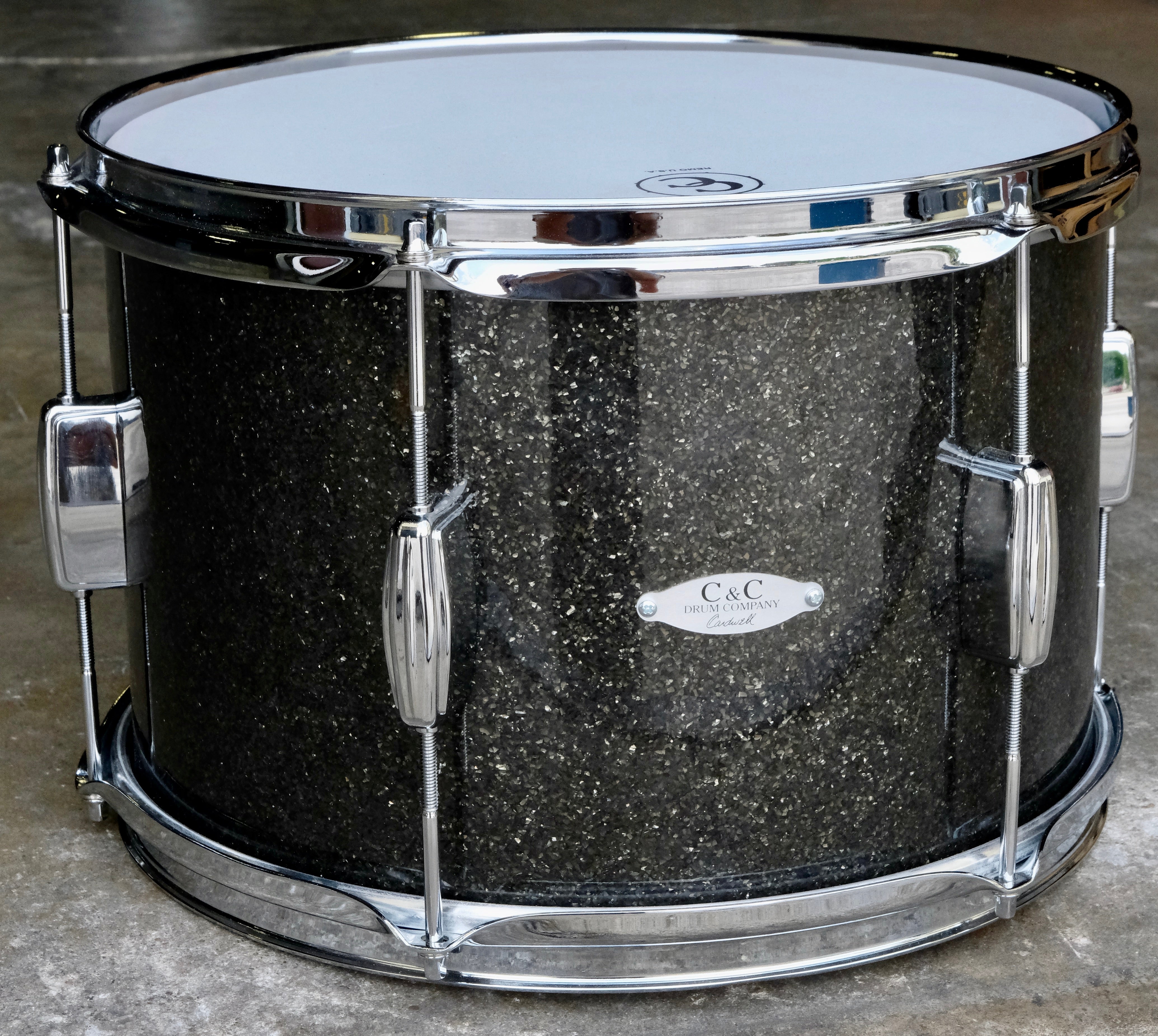 C&C Drum Co Player Date I Big Beat Shell Pack 22, 16, 13 - Grey Glass Glitter - Palen Music