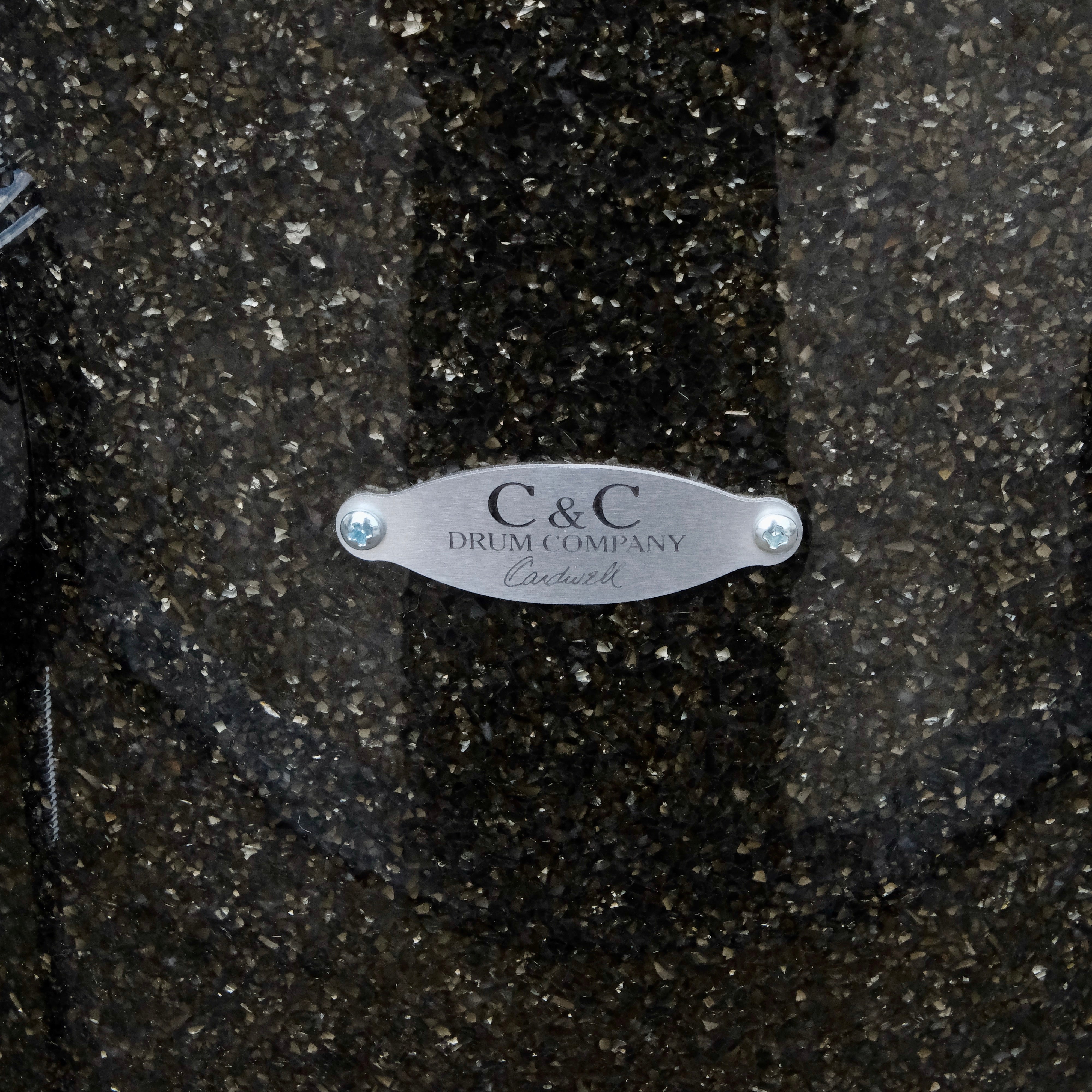 C&C Drum Co Player Date I Big Beat Shell Pack 22, 16, 13 - Grey Glass Glitter - Palen Music