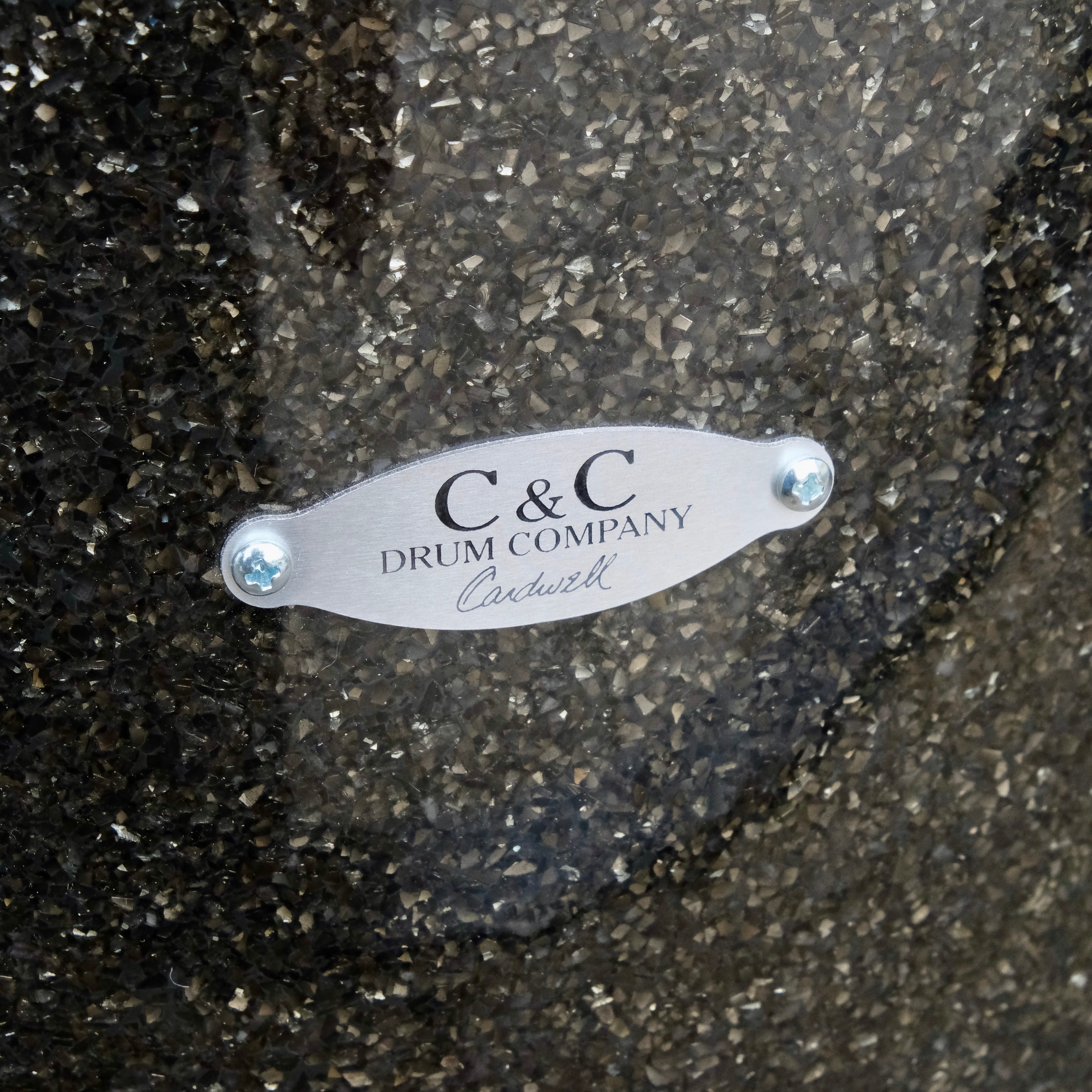 C&C Drum Co Player Date I Big Beat Shell Pack 22, 16, 13 - Grey Glass Glitter - Palen Music