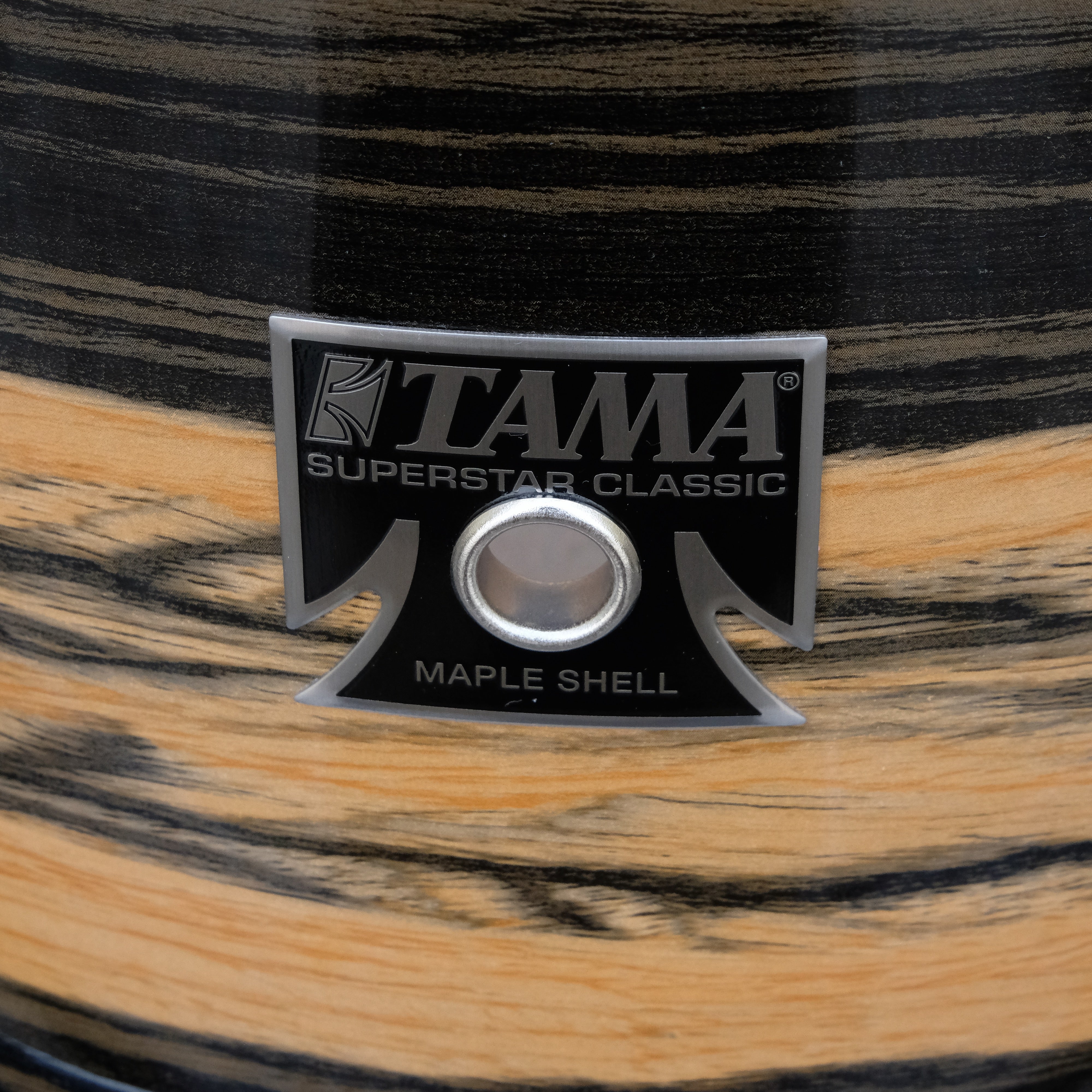 Tama Superstar Classic 3-piece Shell Pack - Natural Ebony Tiger - Palen Music