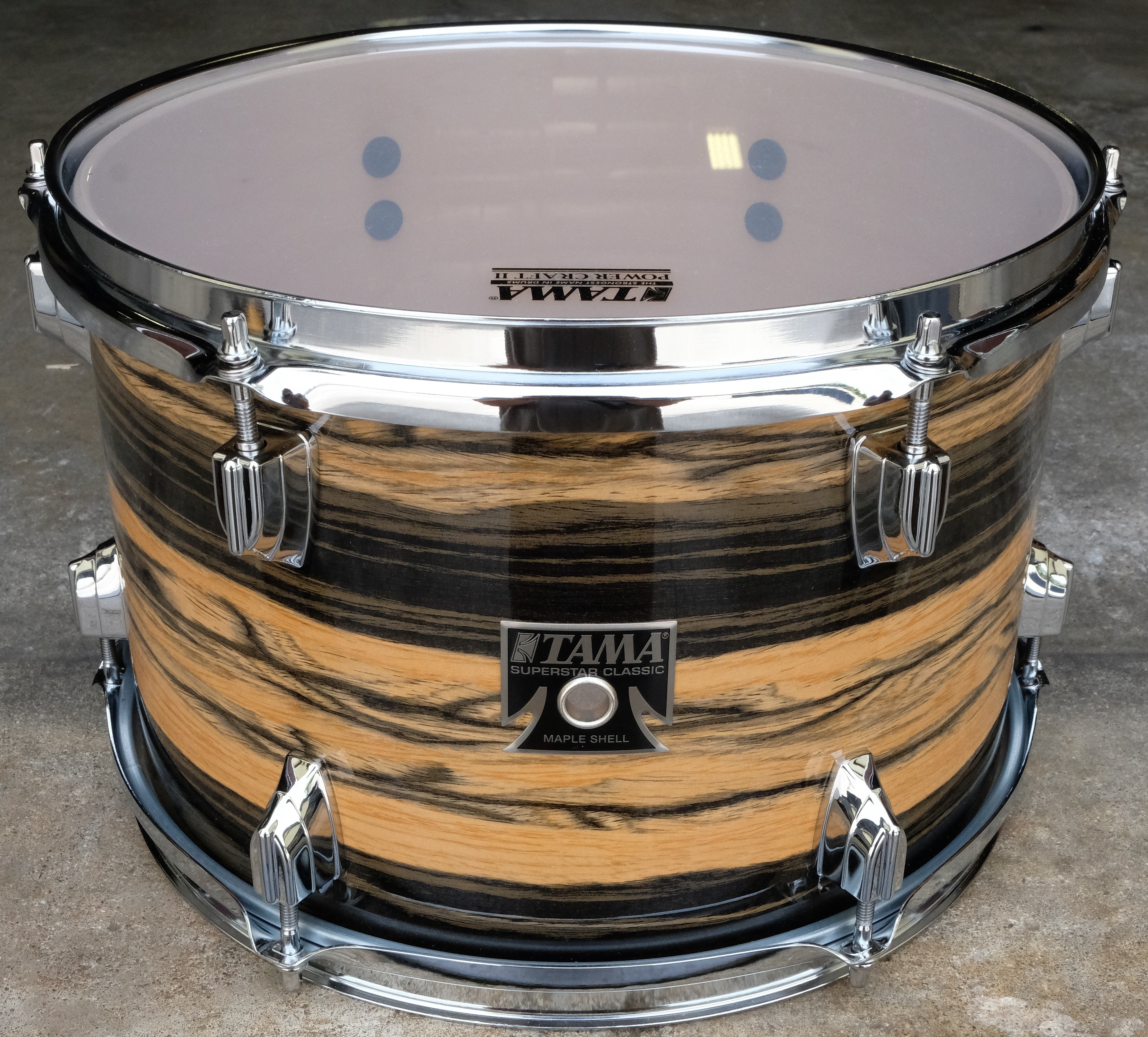 Tama Superstar Classic 3-piece Shell Pack - Natural Ebony Tiger - Palen Music