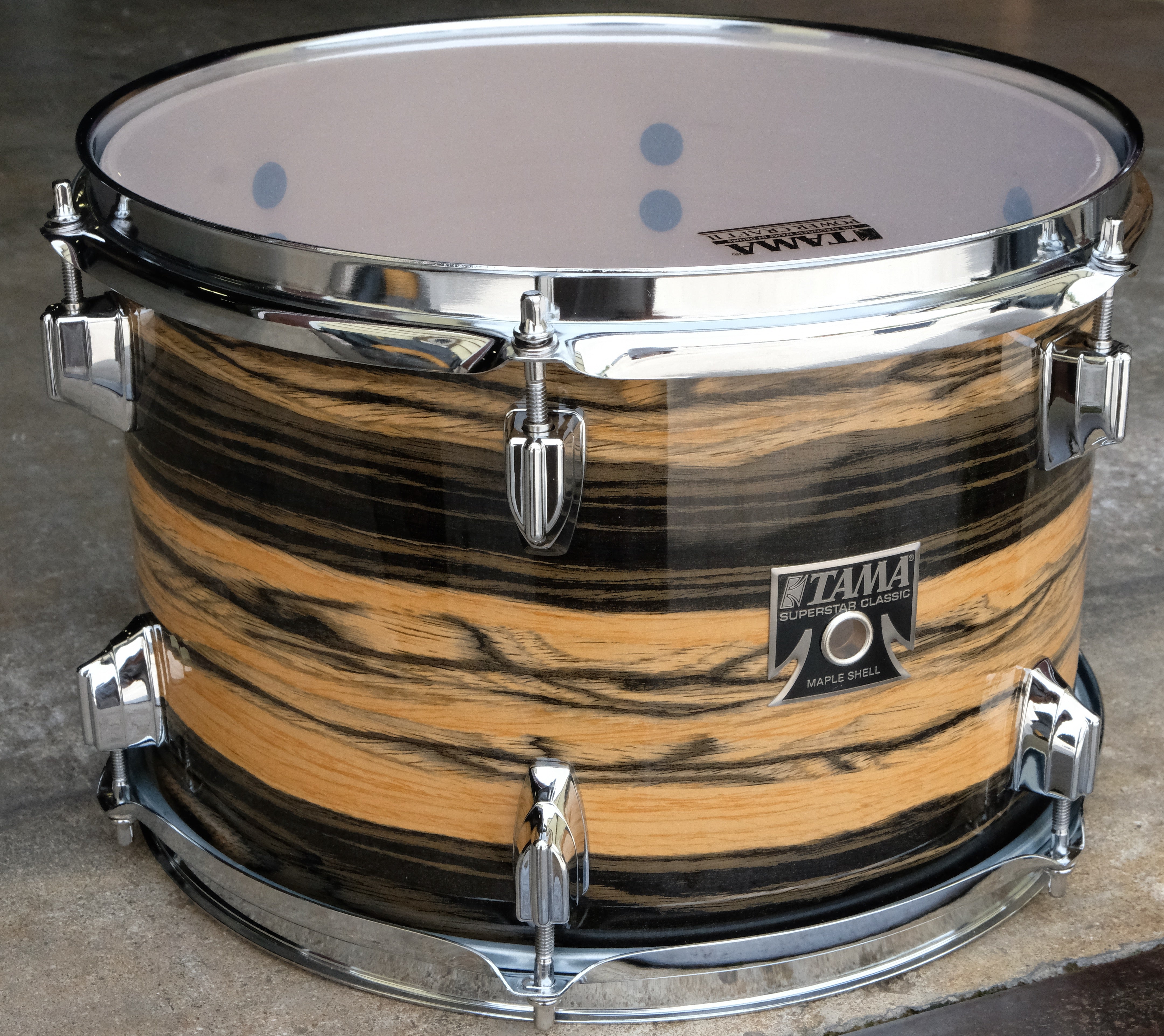 Tama Superstar Classic 3-piece Shell Pack - Natural Ebony Tiger - Palen Music