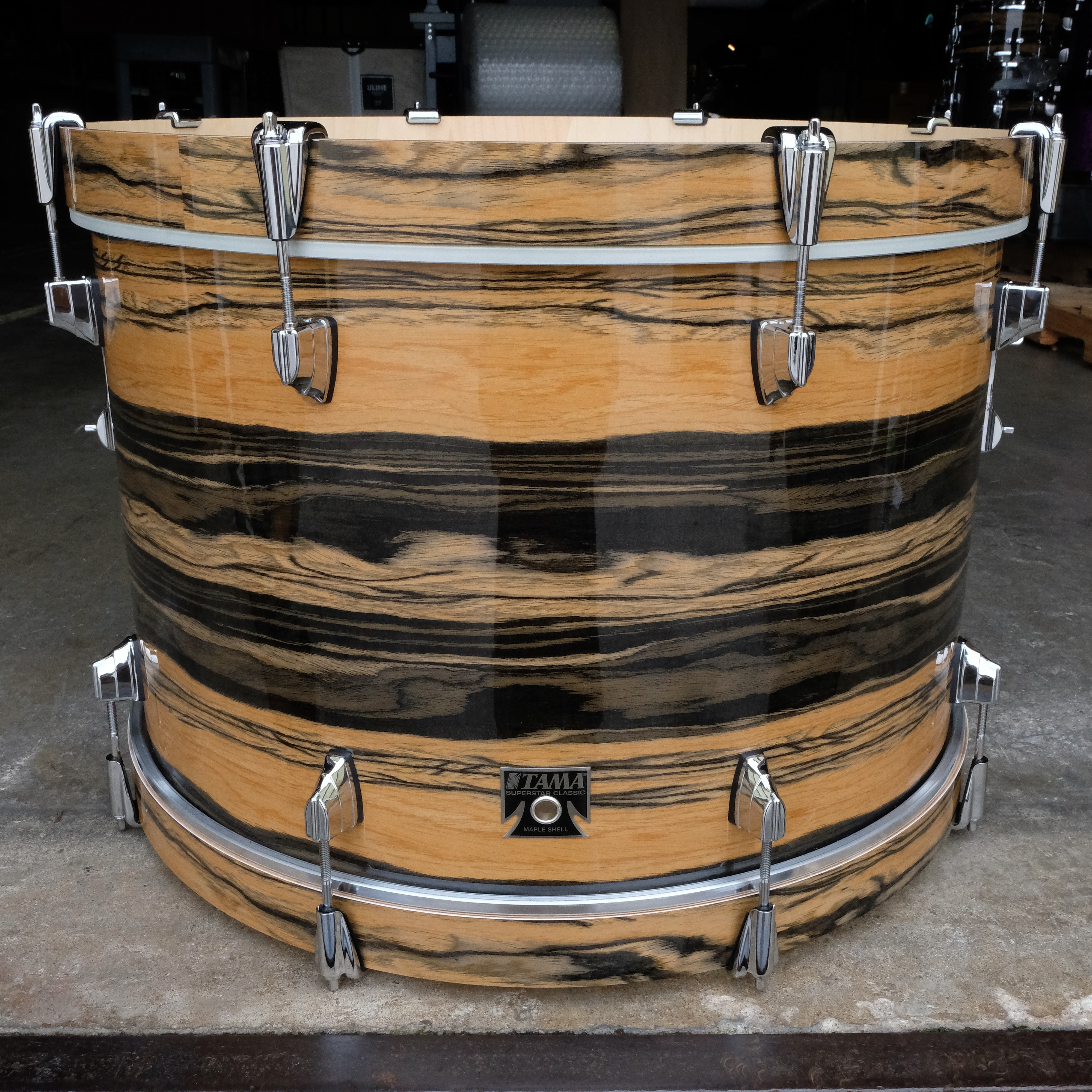 Tama Superstar Classic 3-piece Shell Pack - Natural Ebony Tiger - Palen Music