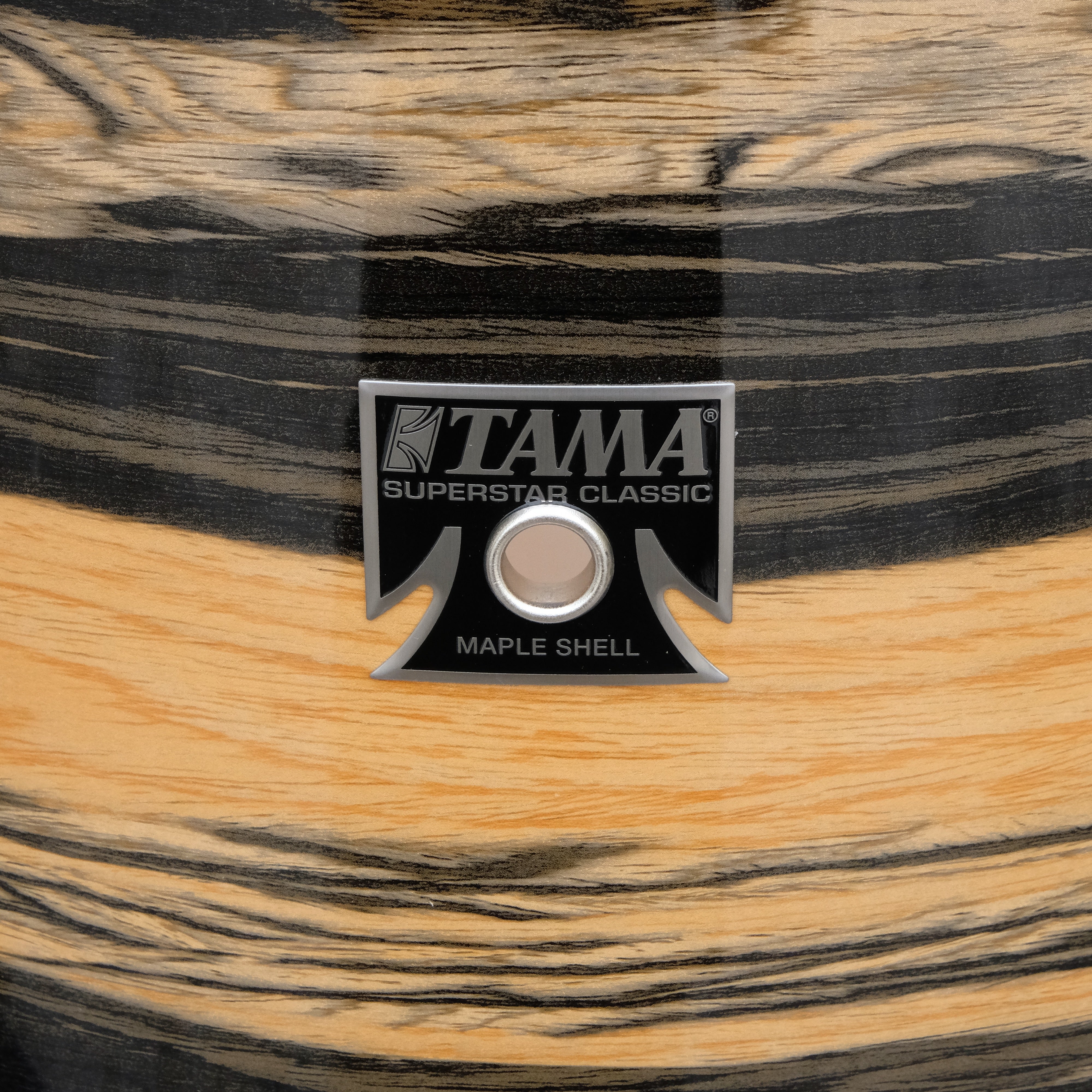 Tama Superstar Classic 3-piece Shell Pack - Natural Ebony Tiger - Palen Music