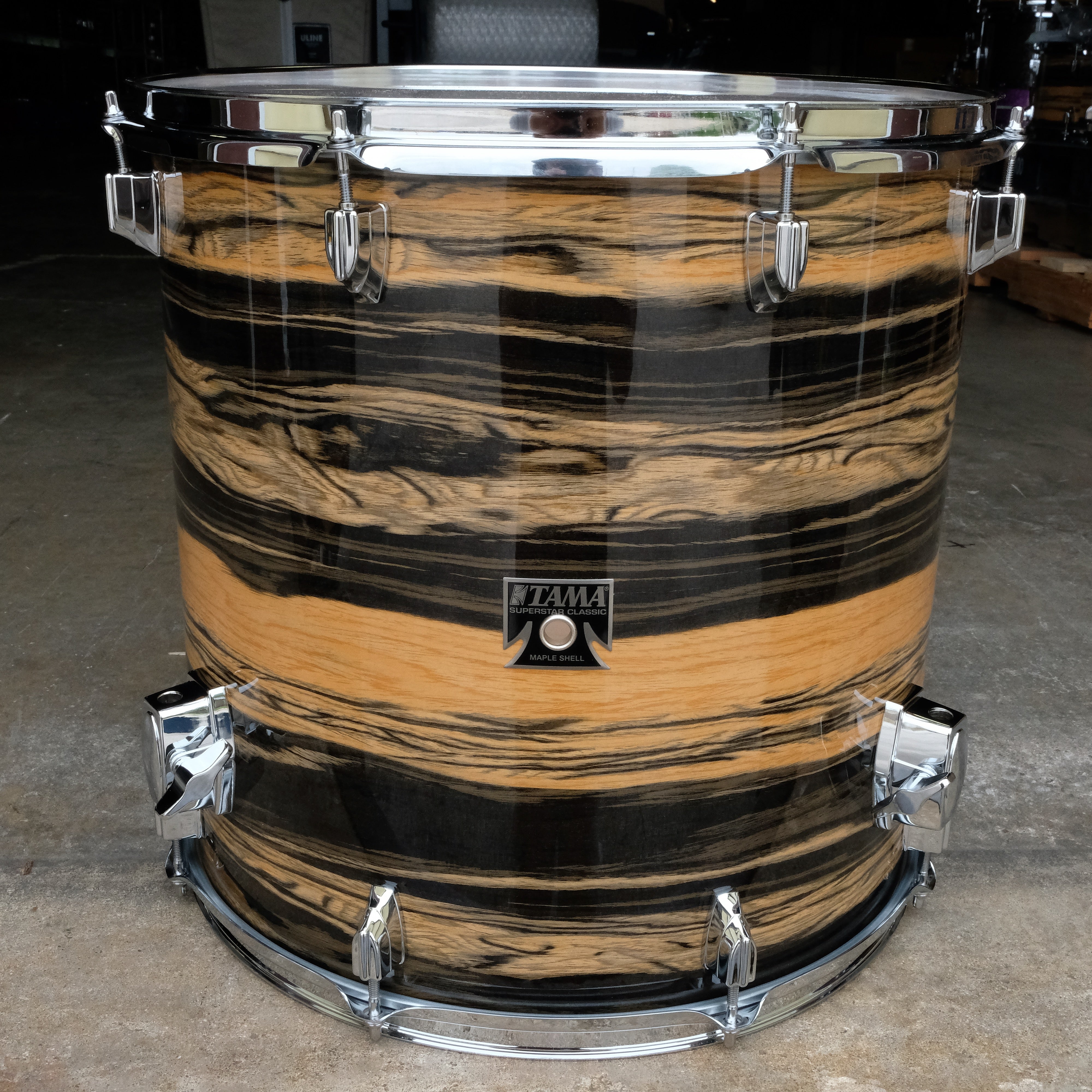 Tama Superstar Classic 3-piece Shell Pack - Natural Ebony Tiger - Palen Music