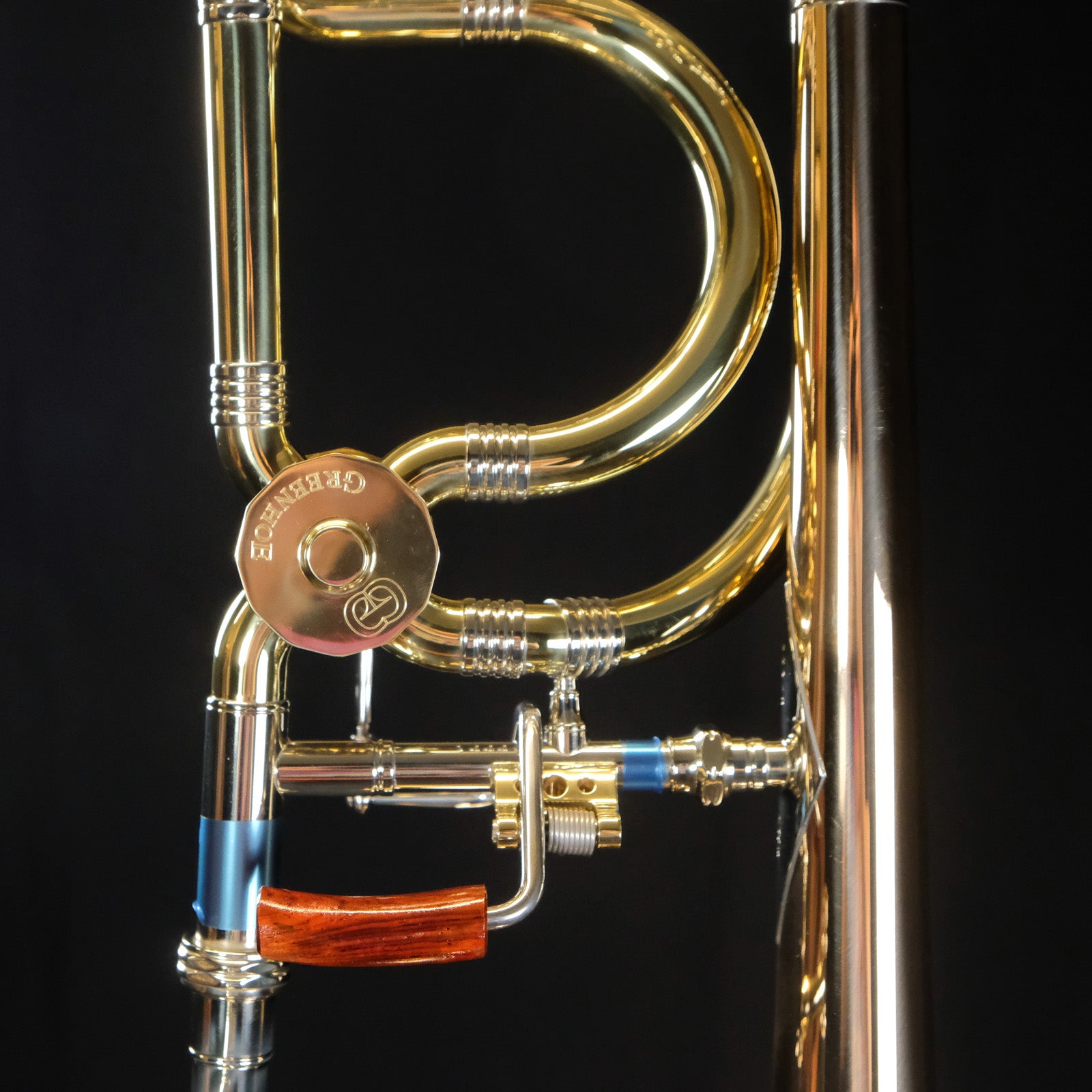 Greenhoe Large Bore Tenor Trombone - Red Brass Bell - GC4-1R