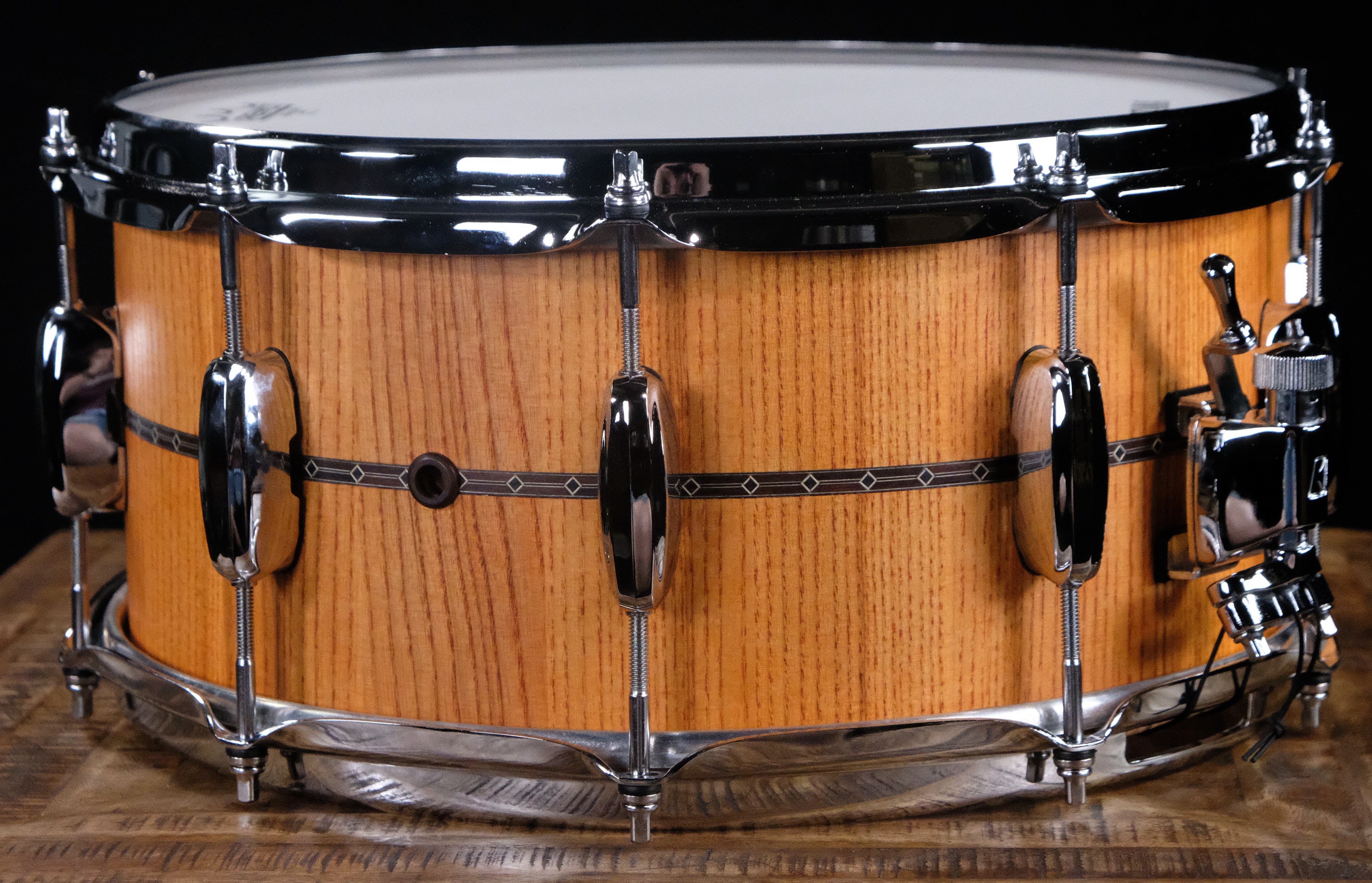 Tama Star Reserve Stave Ash Snare Drum - 6.5-inch x 14-inch - Oiled Amber Ash - Palen Music