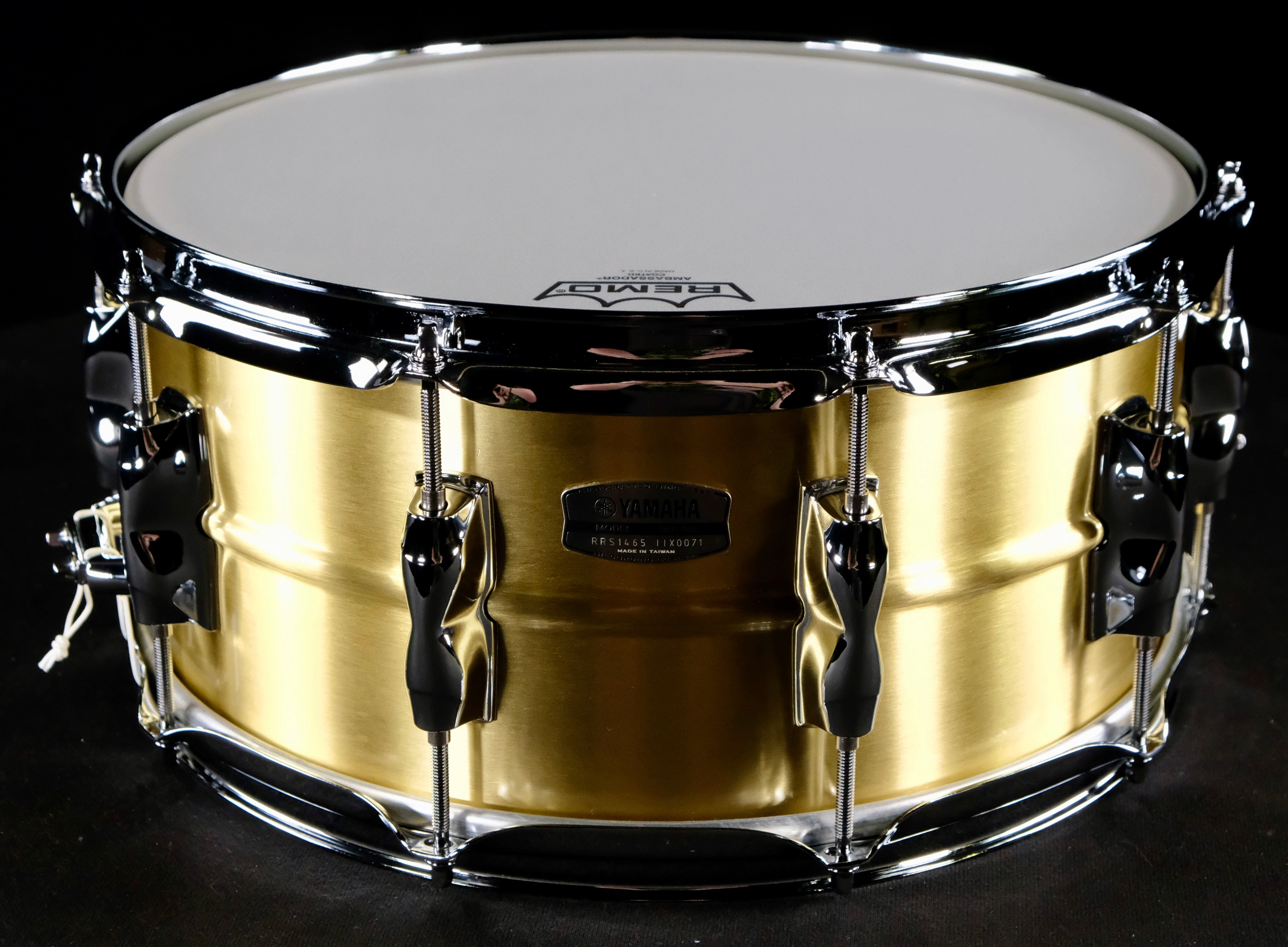 Yamaha Recording Custom Snare Drum - 6.5 x 14 inch - Brass - Palen Music