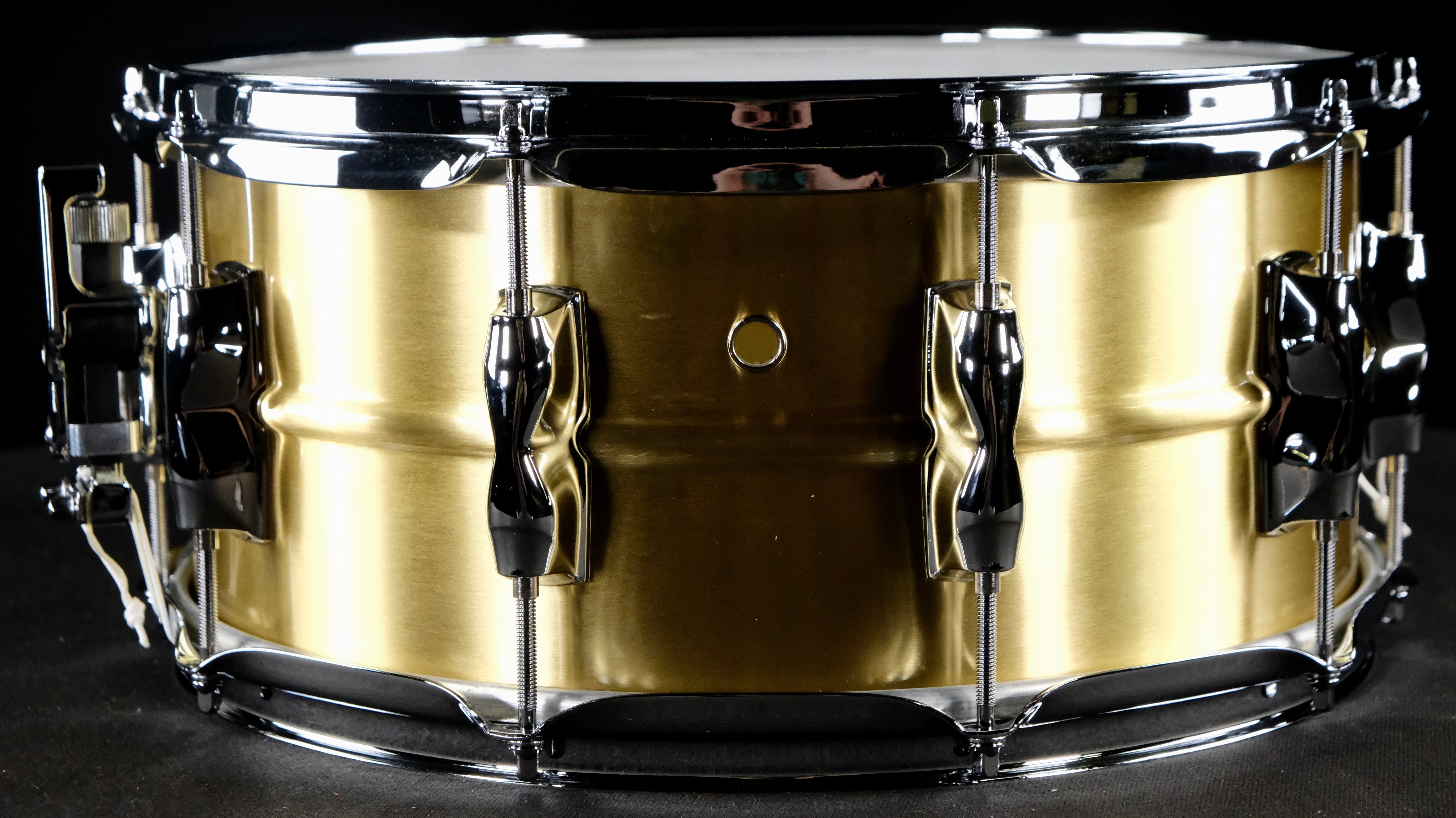 Yamaha Recording Custom Snare Drum - 6.5 x 14 inch - Brass - Palen Music