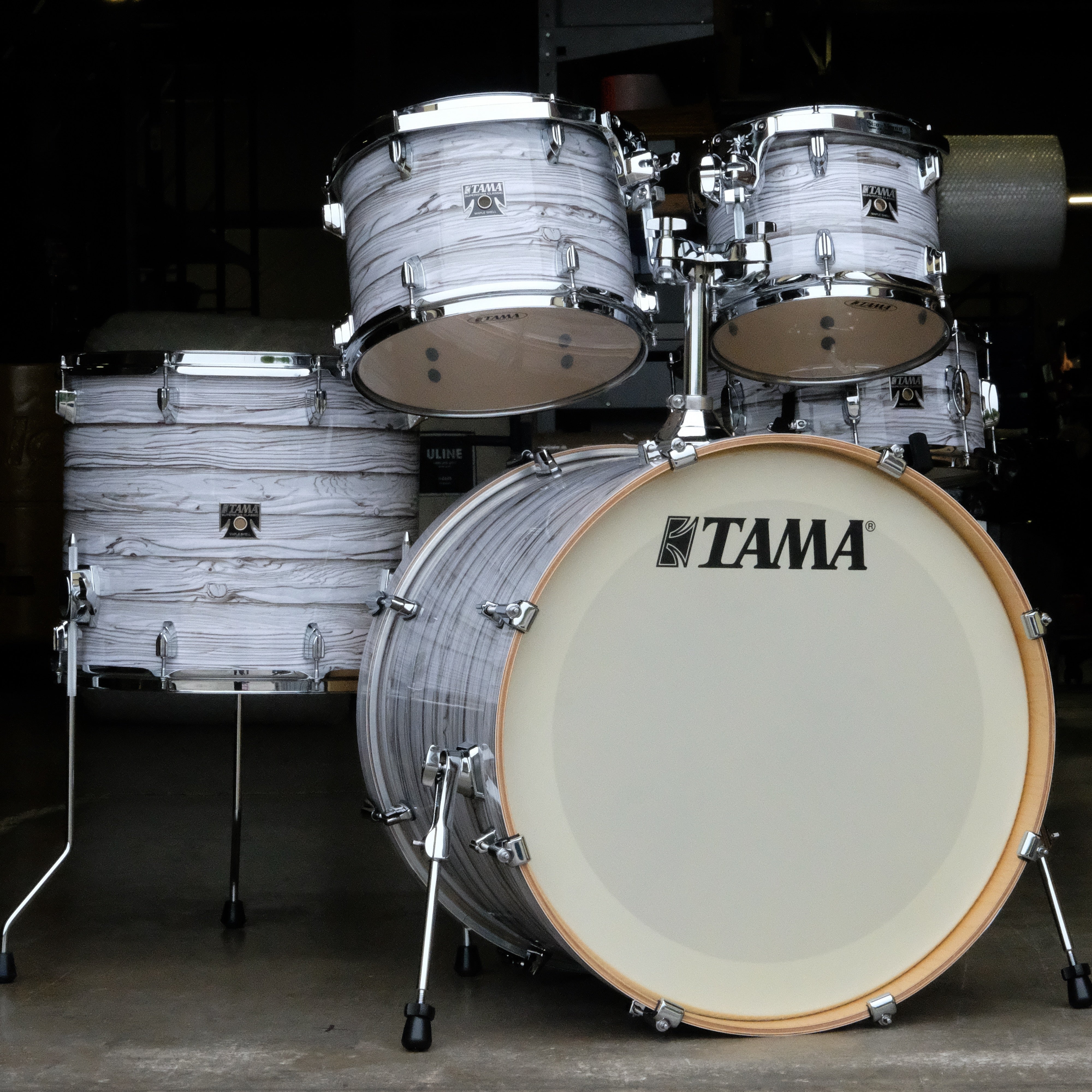 Tama Superstar Classic 5-piece Shell Pack with Snare and 22-inch Bass Drum - Ice Ash - Palen Music