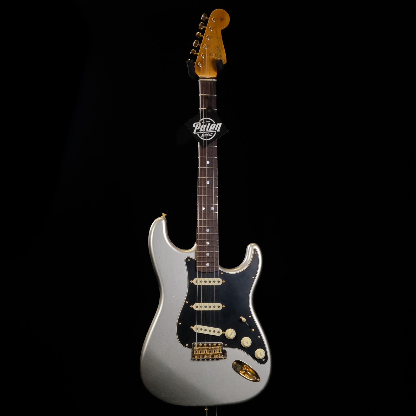Used Fender Custom Shop Limited Edition 1965 Dual-Mag Stratocaster Journeyman Relic with Closet Classic Hardware - Aged Inca Silver
