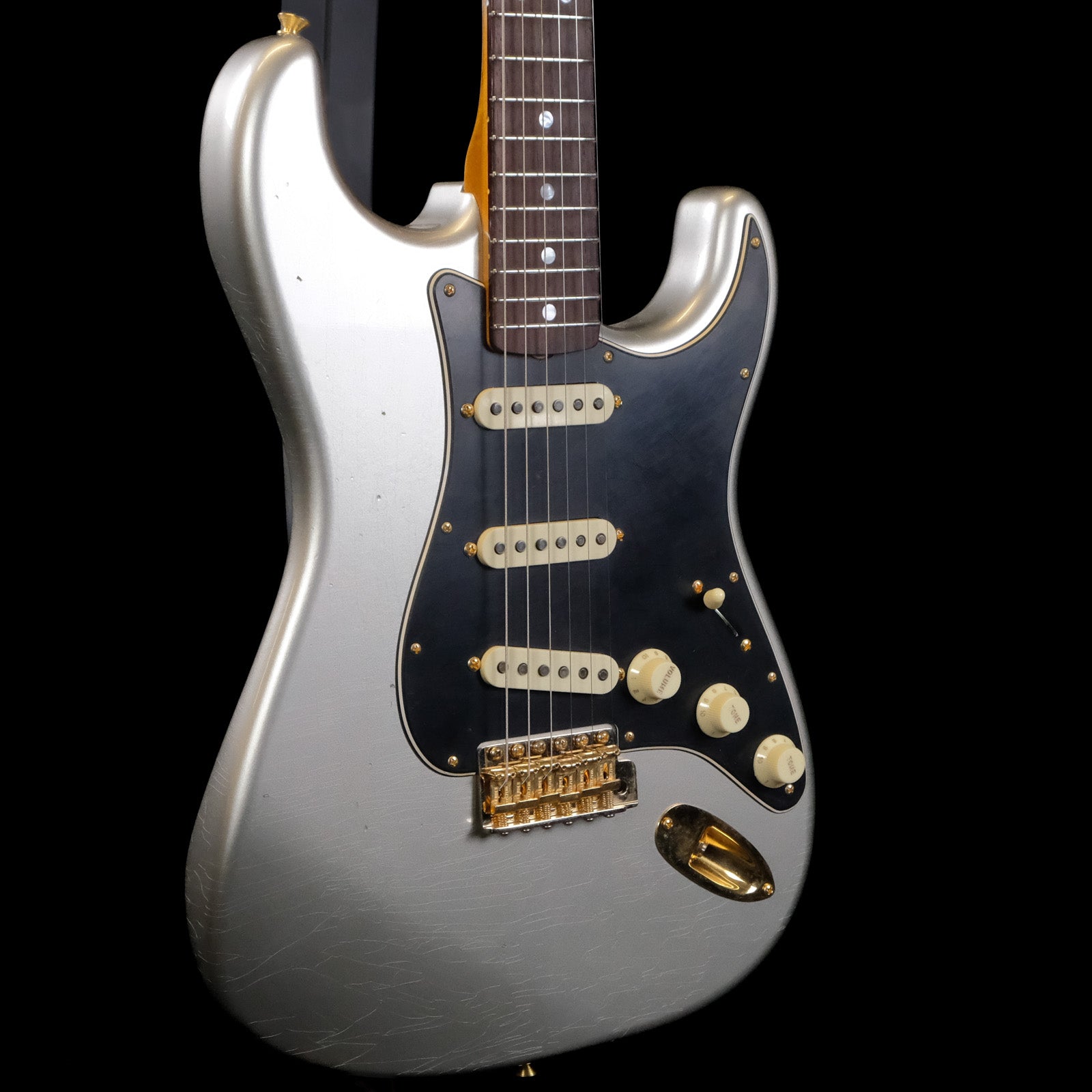 Used Fender Custom Shop Limited Edition 1965 Dual-Mag Stratocaster Journeyman Relic with Closet Classic Hardware - Aged Inca Silver