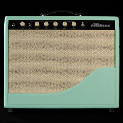 Silktone 12w KT66 Hand Wired Combo Amp - Surf Green - Palen Music