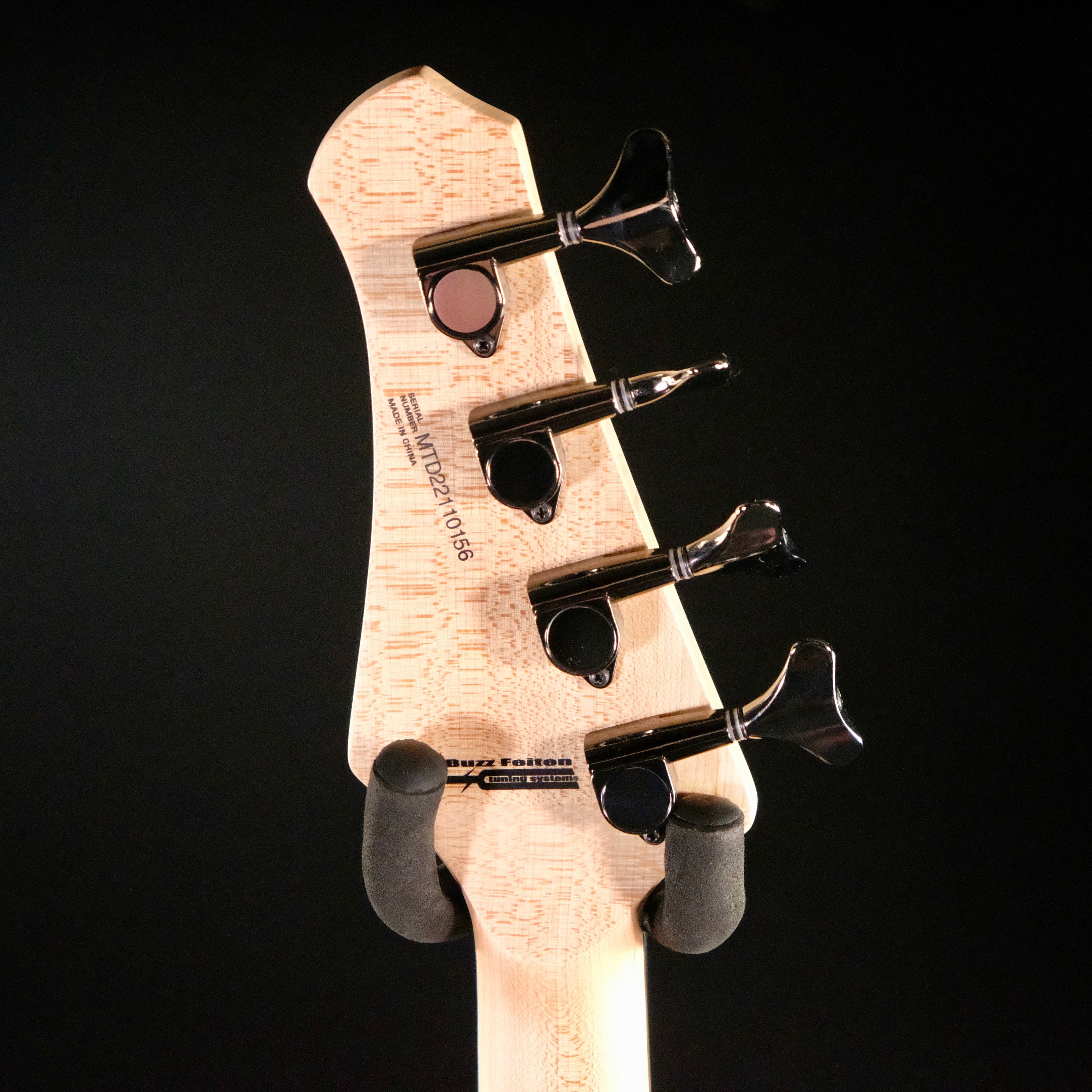 MTD Kingston Saratoga Deluxe 4-String Bass Guitar - Deep Cherry Burst - Palen Music