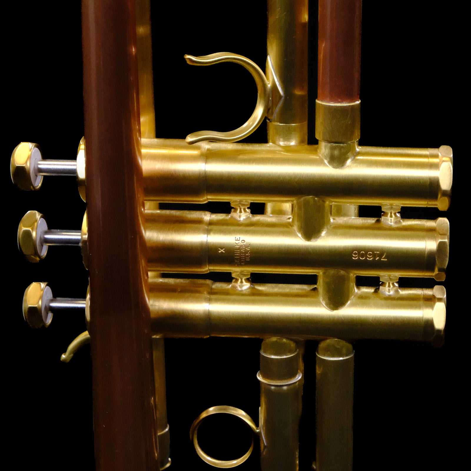 DEMO Schilke Handcraft Professional Bb Trumpet - HC2-LBR - Brushed Lacquer