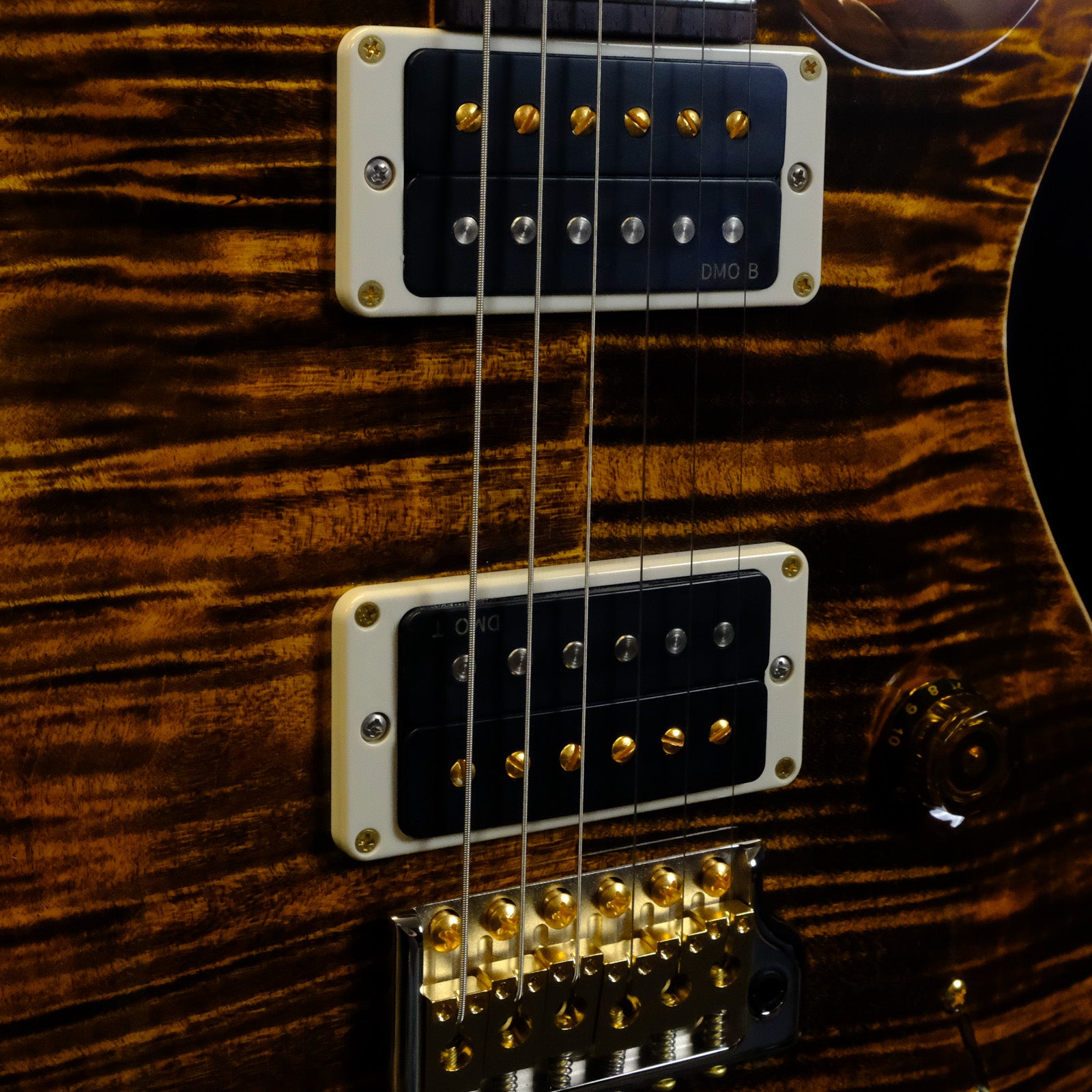 PRS Custom 24 - Yellow Tiger 10 Top