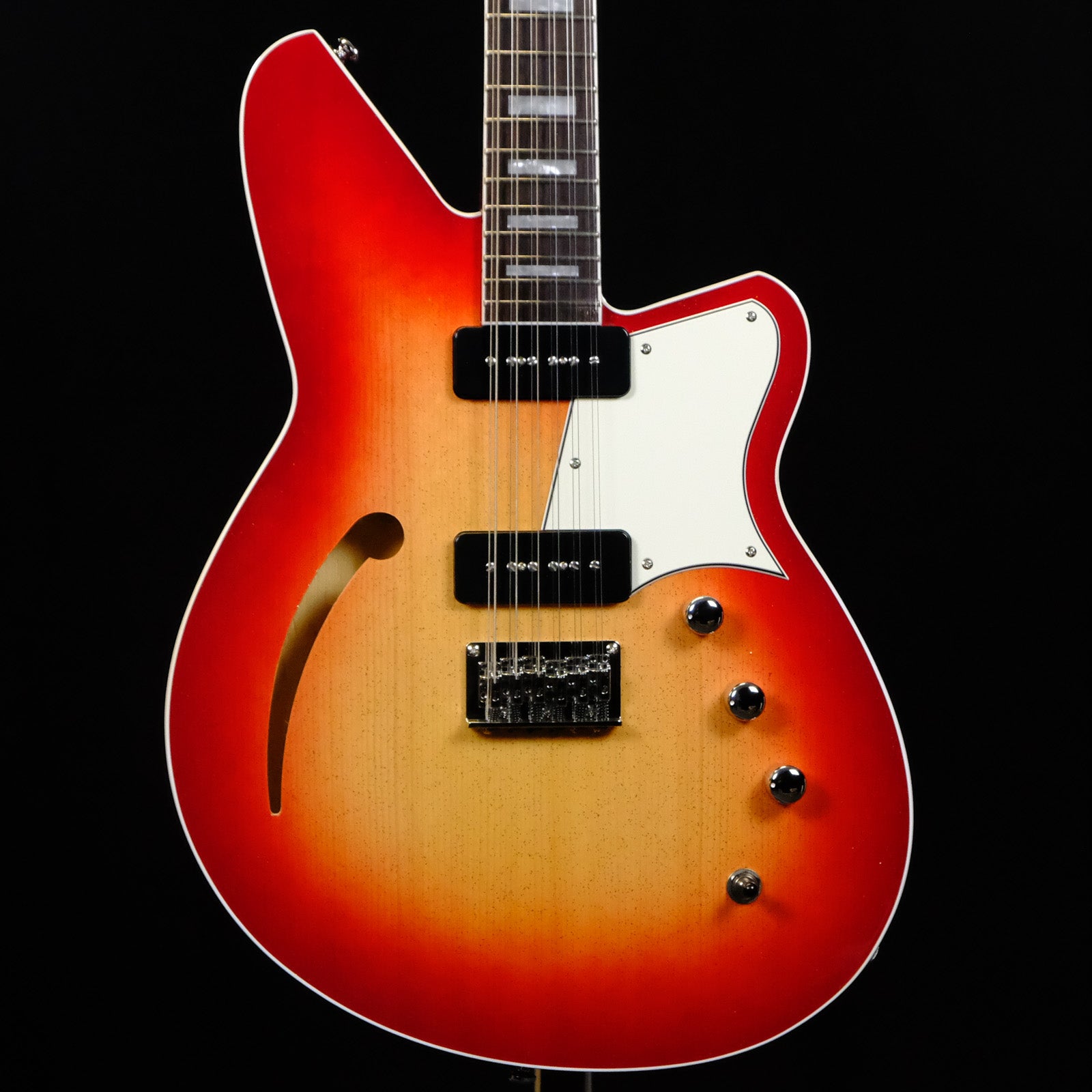 Reverend Airwave 12-string Electric Guitar - Fire Burst Sparkle (Palen Exclusive Finish)